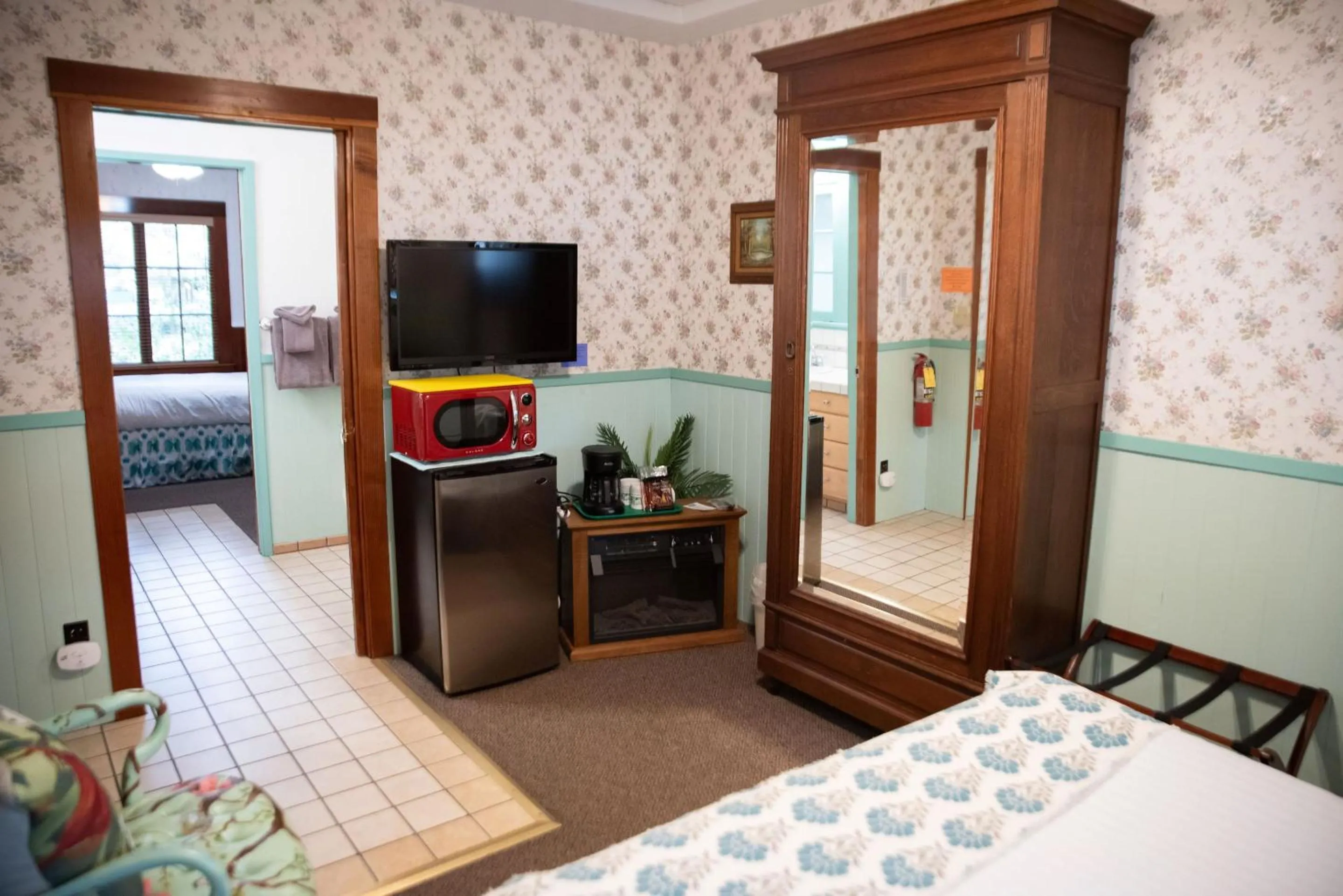 Bed in Miranda Gardens Resort