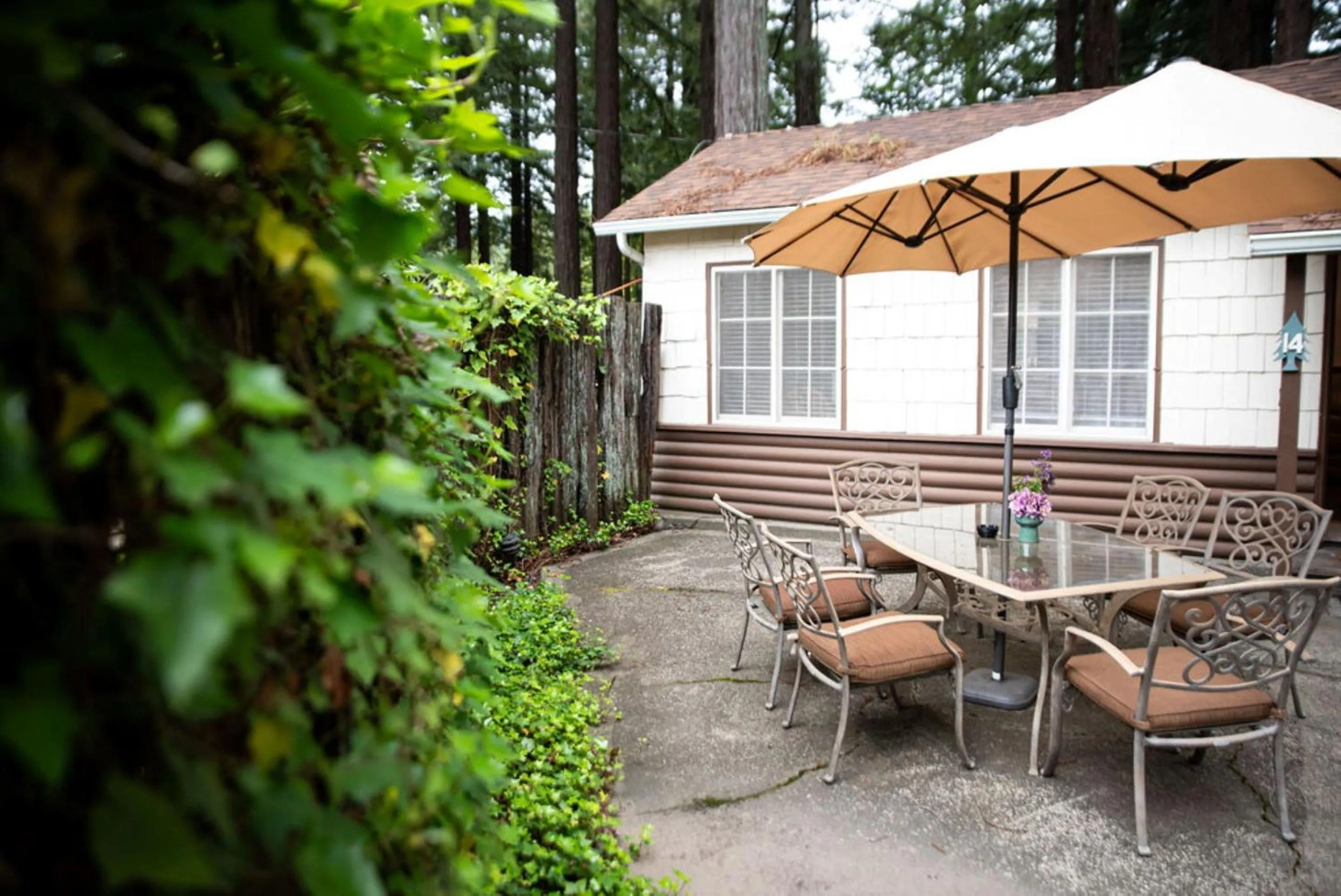 Patio in Miranda Gardens Resort