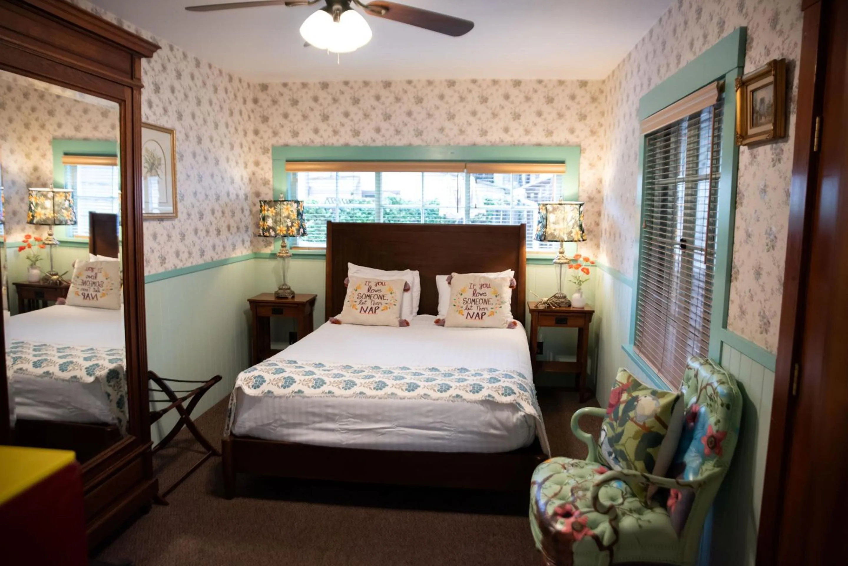 Bed in Miranda Gardens Resort