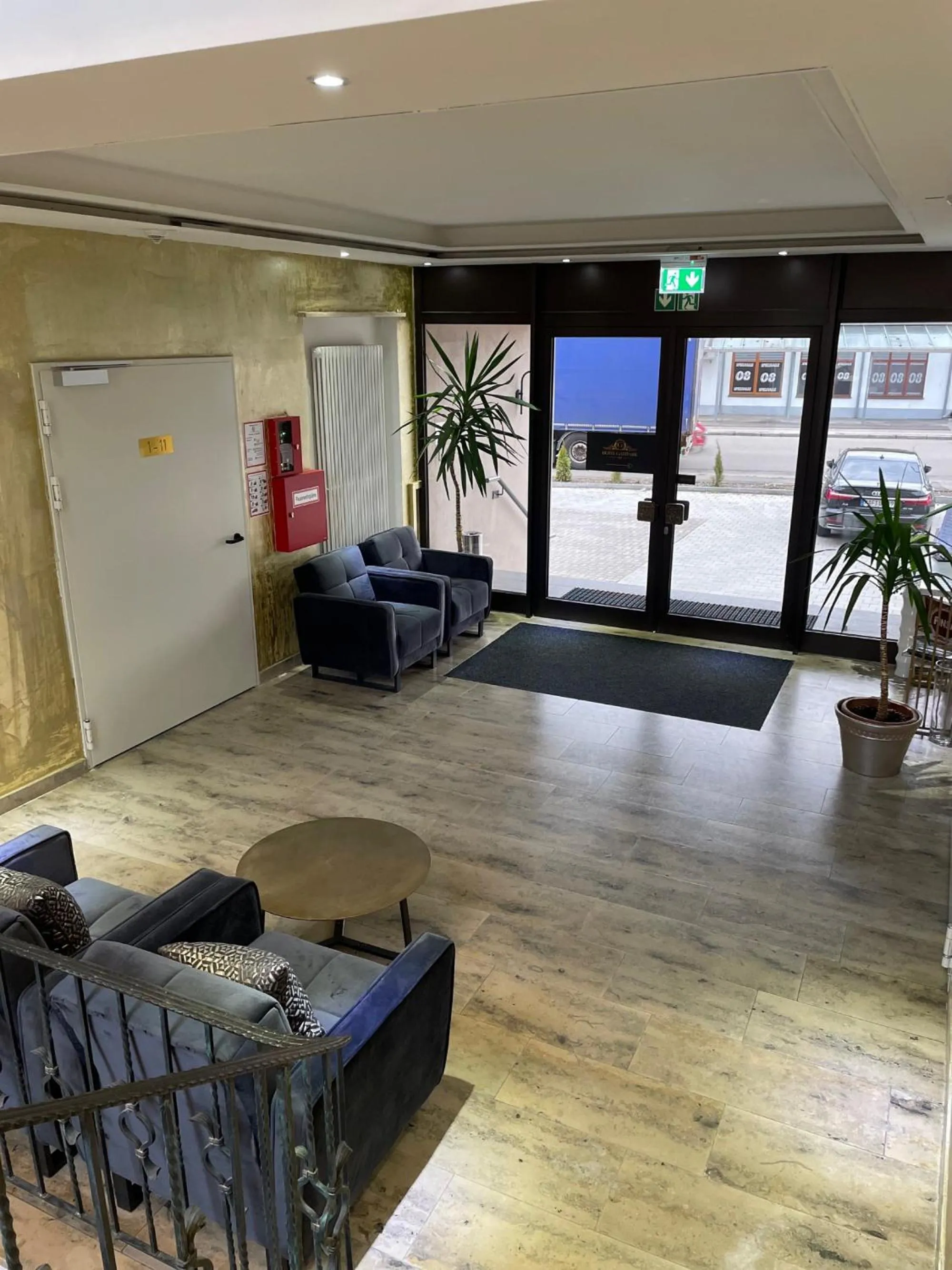 Seating area in Gastpark Hotel