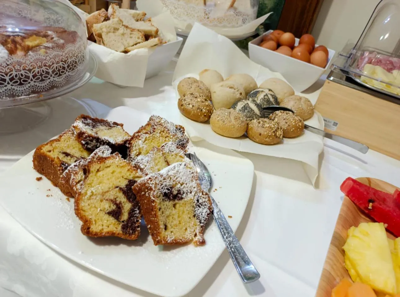 Buffet breakfast in Hotel San Francesco