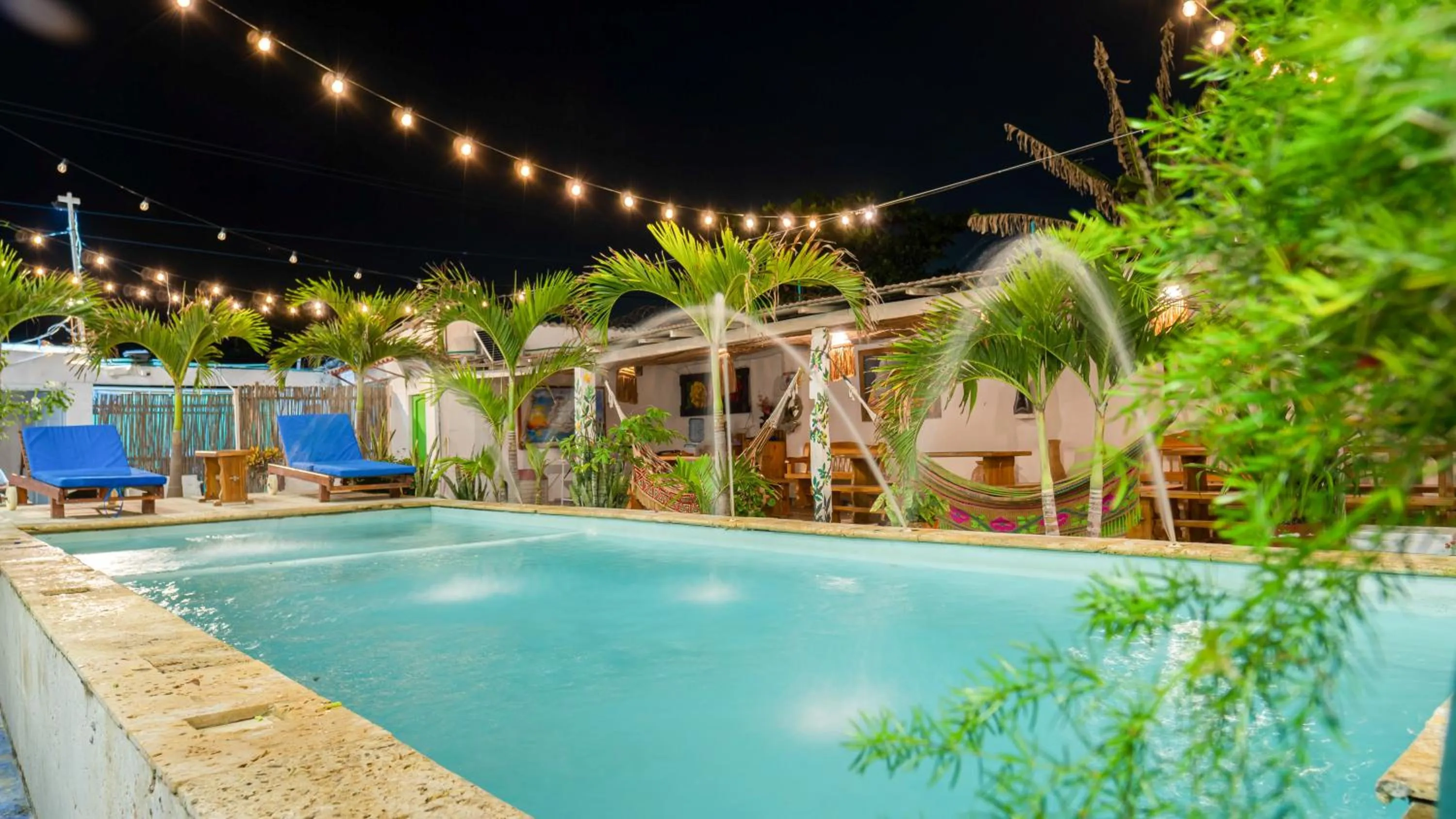 Swimming pool in Casa Playa James