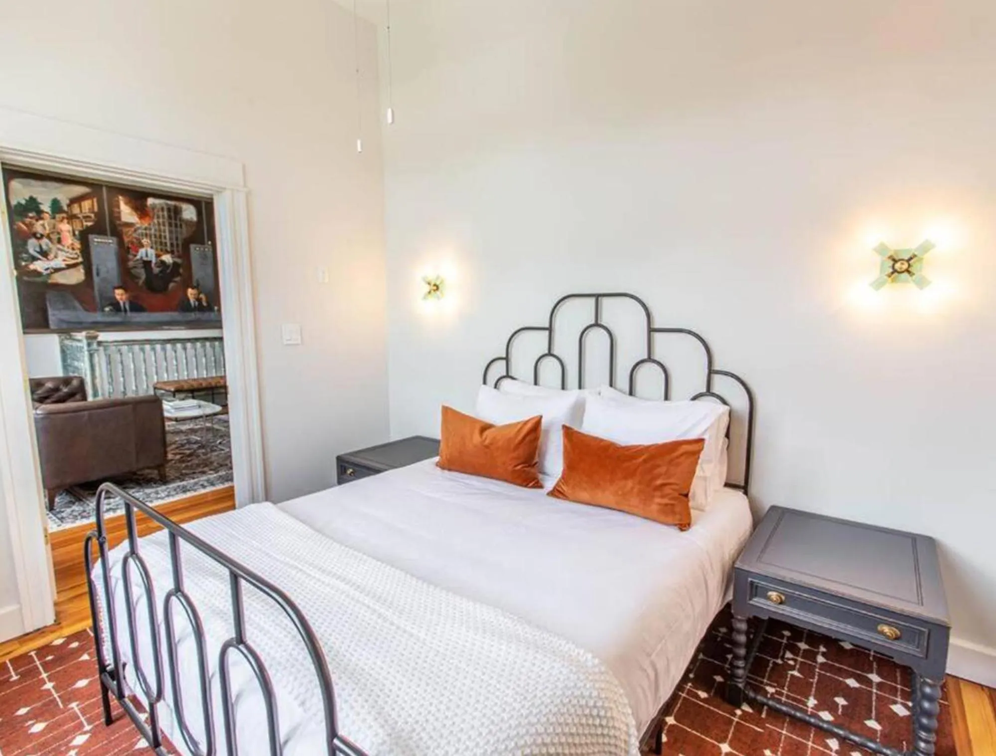 Bedroom, Bed in The Bellwether Hotel