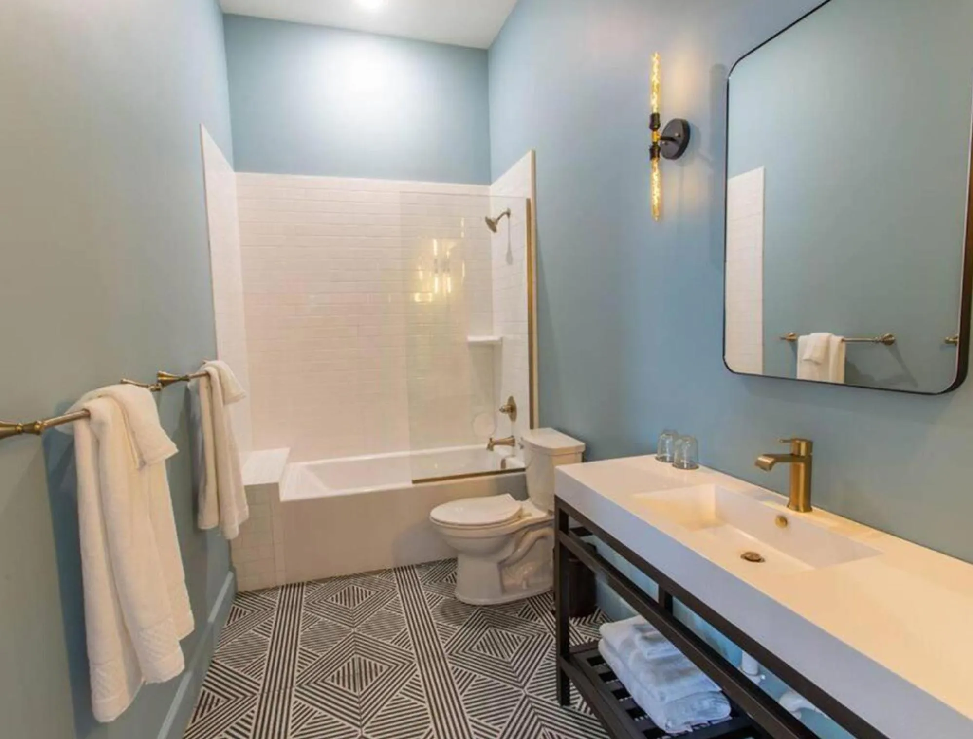 Bathroom in The Bellwether Hotel