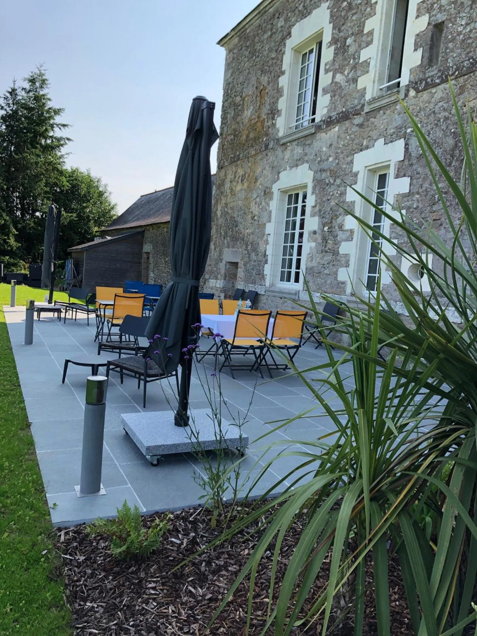 Patio in Château de la Garnison