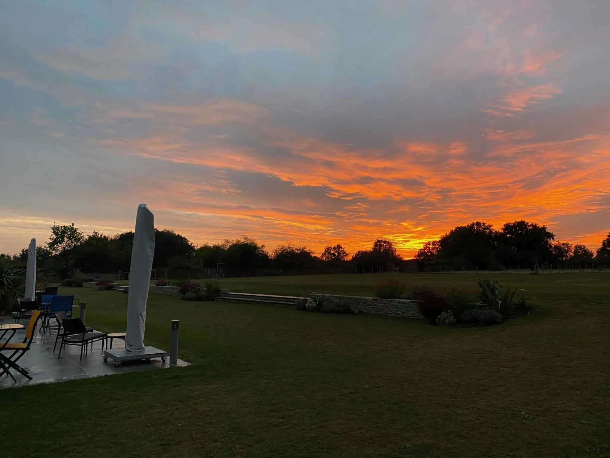 Patio in Château de la Garnison