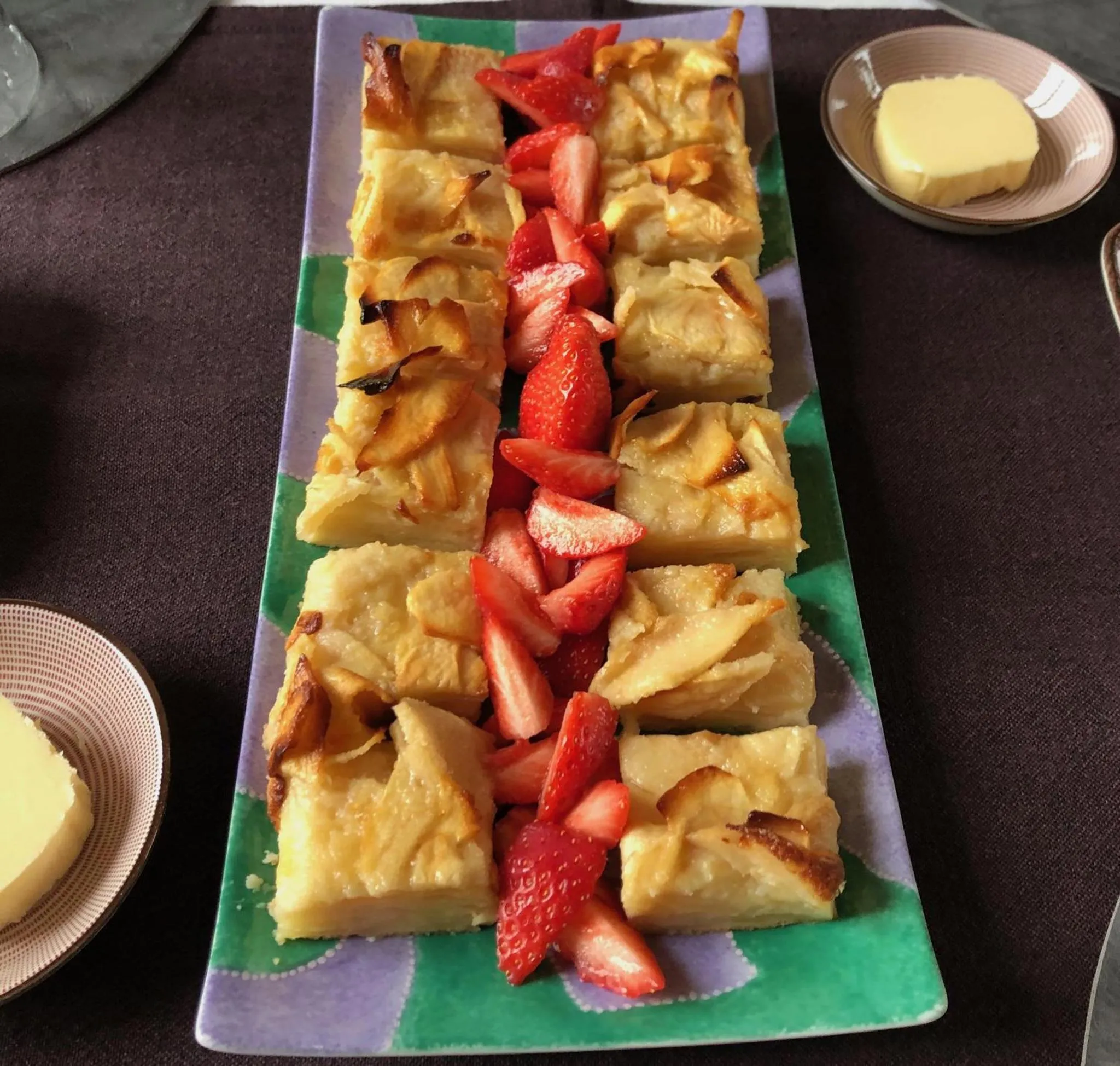 Continental breakfast in Château de la Garnison