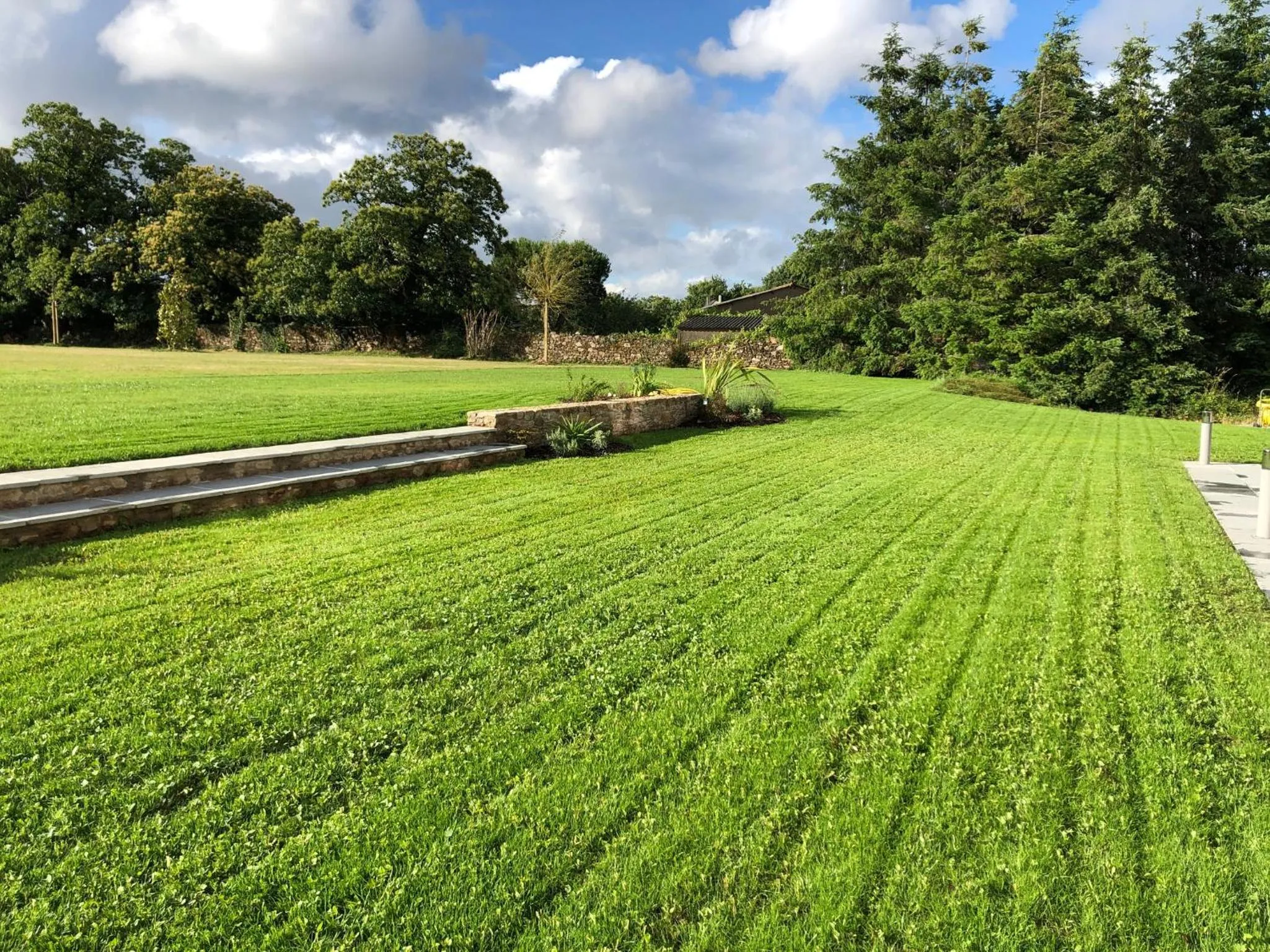 Garden in Château de la Garnison
