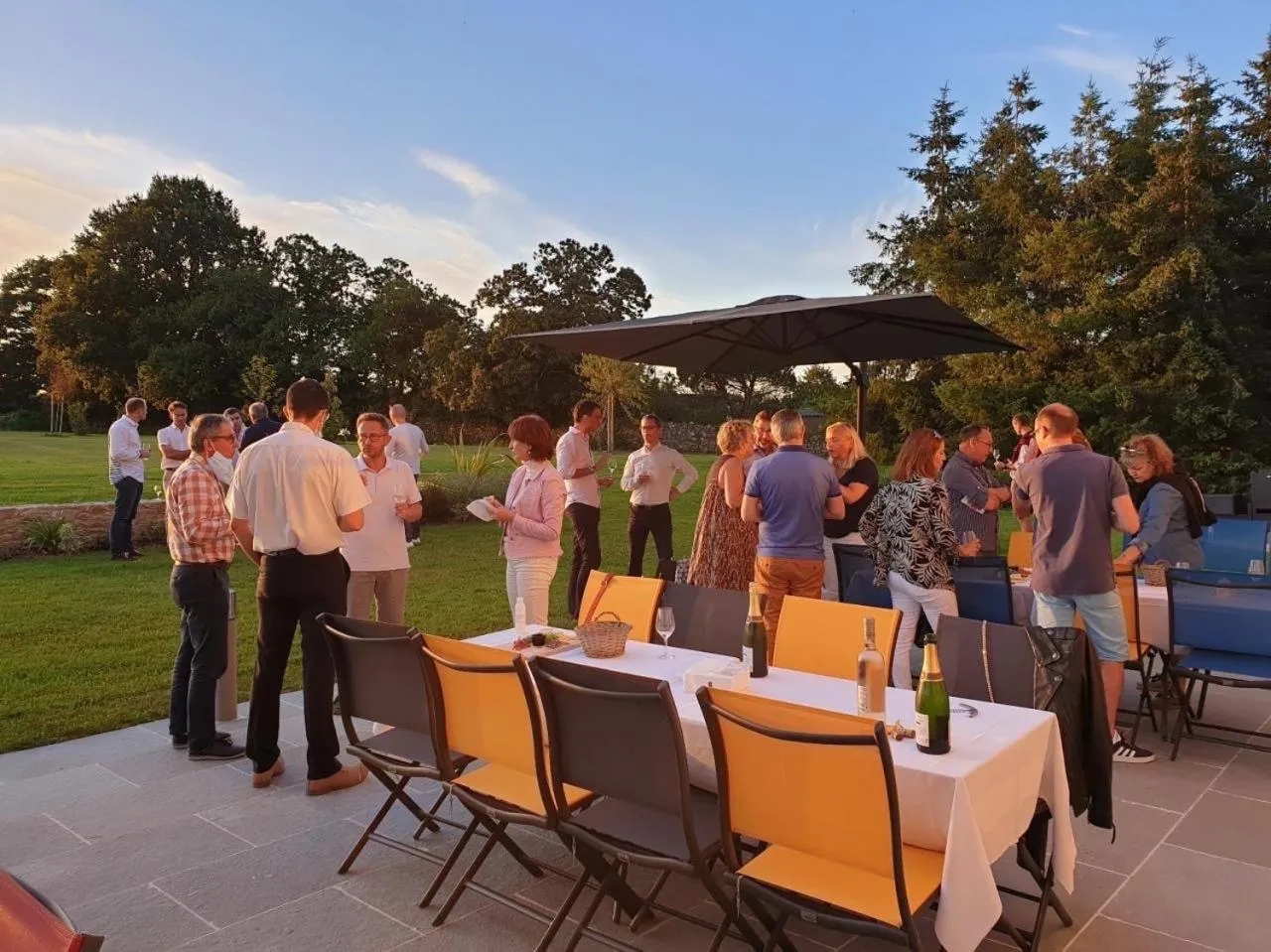 Patio in Château de la Garnison