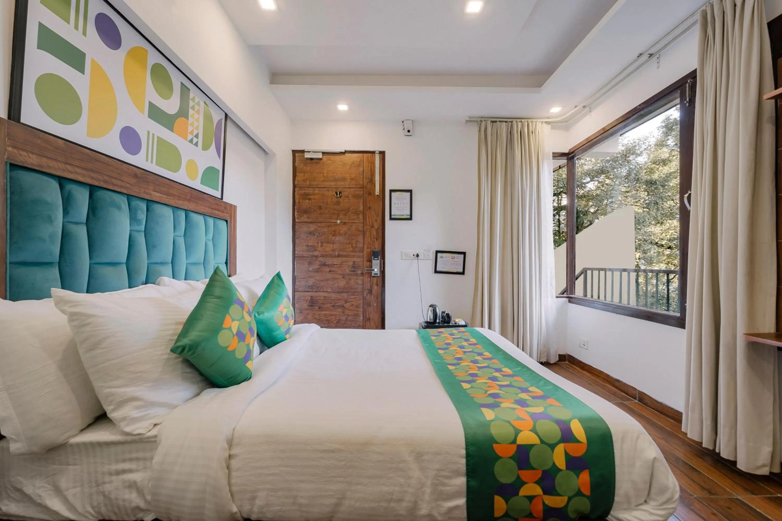 Bedroom, Bed in Treebo Hilldaar Dalhousie