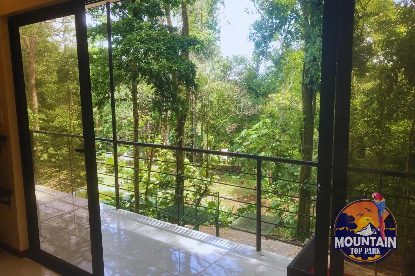 Garden view in Mountain Top Park Hotel