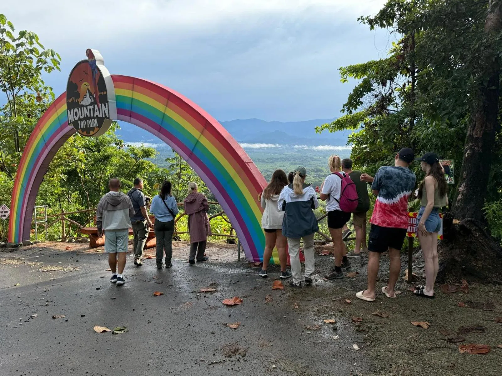 Day in Mountain Top Park Hotel