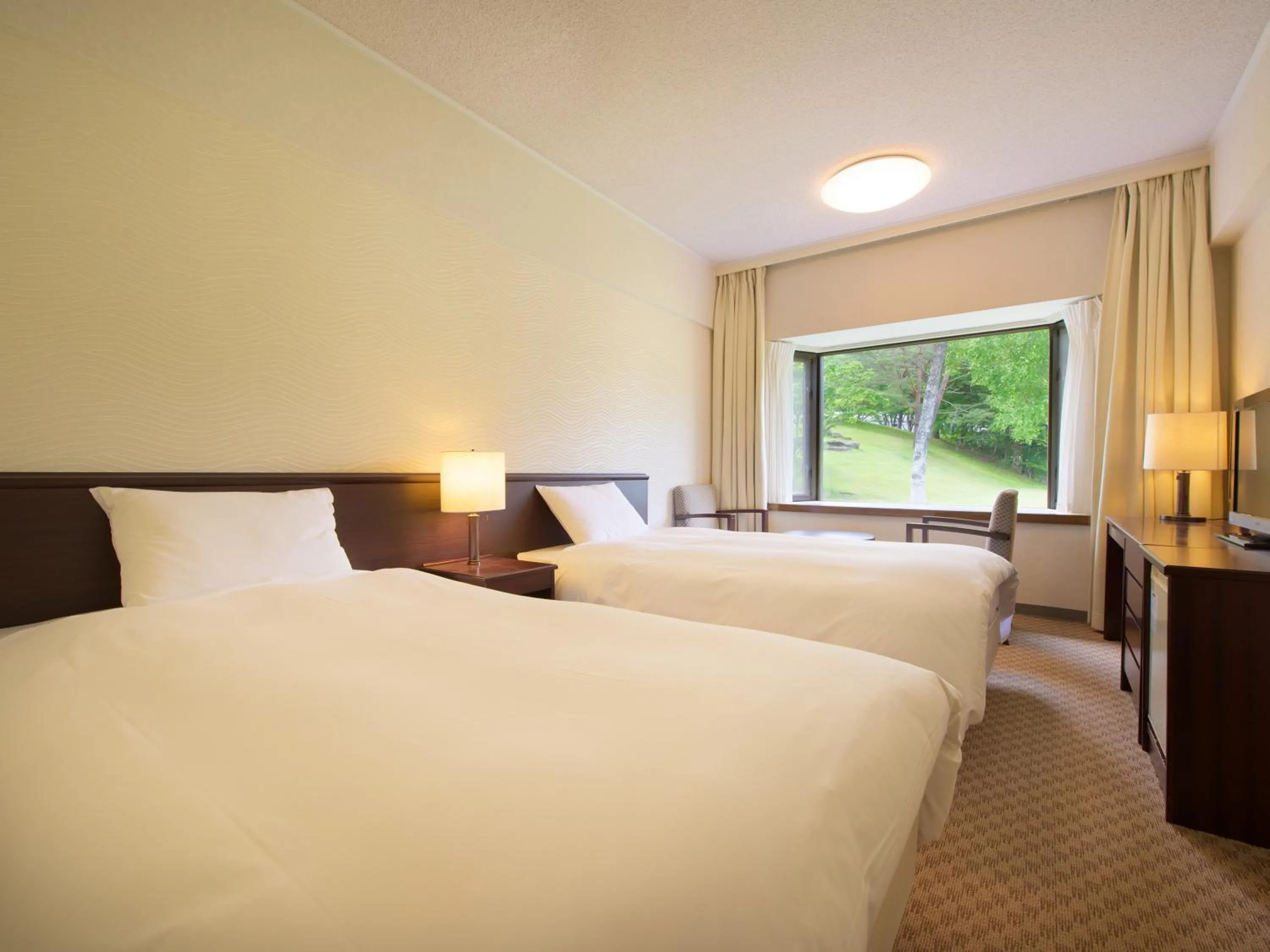 Photo of the whole room, Bed in Towada Prince Hotel