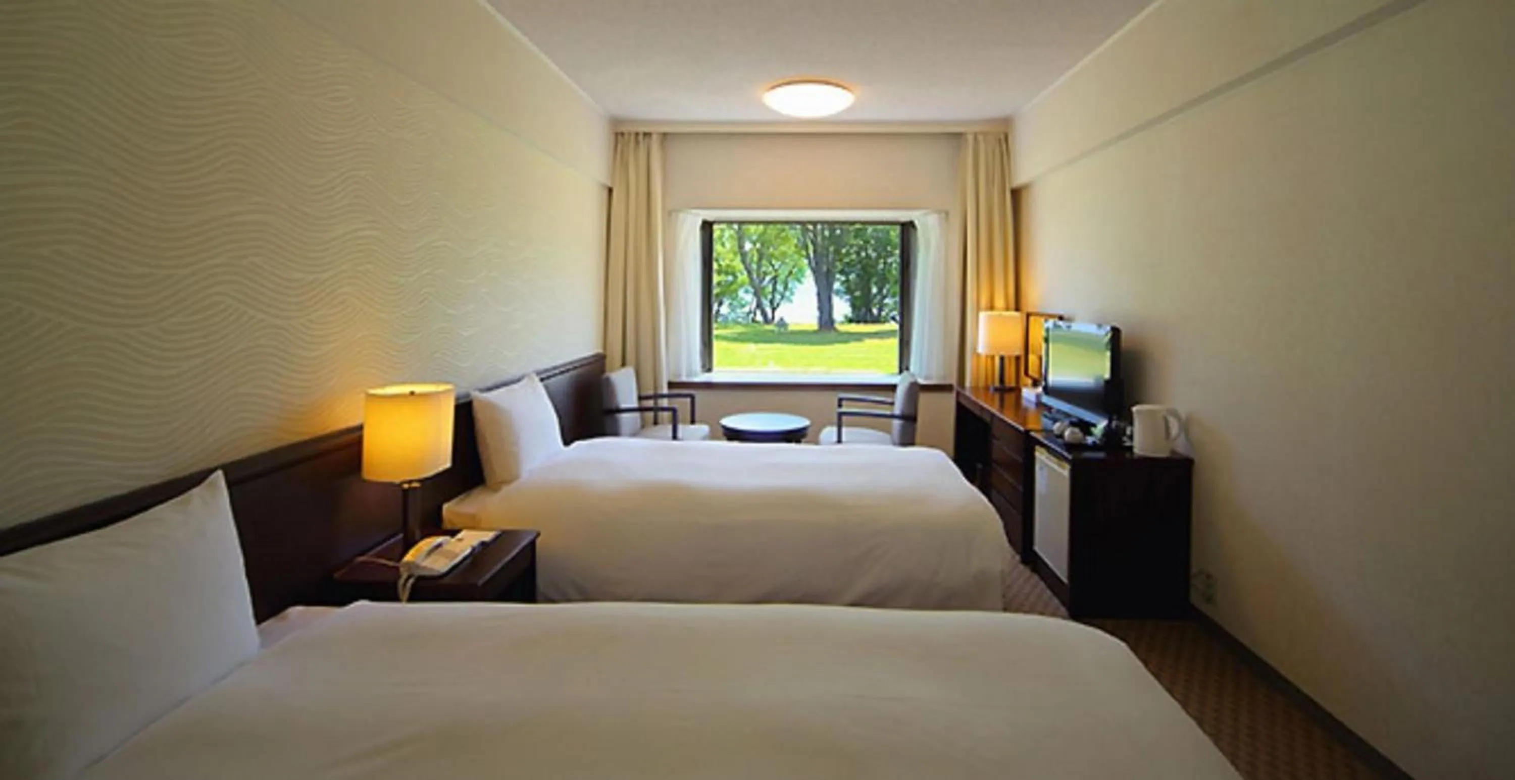 Photo of the whole room, Bed in Towada Prince Hotel