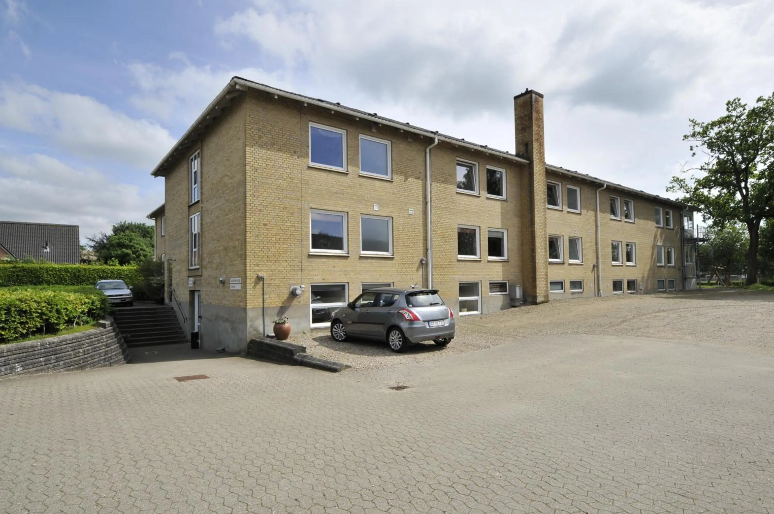 Facade/entrance in Thyregod Kursuscenter