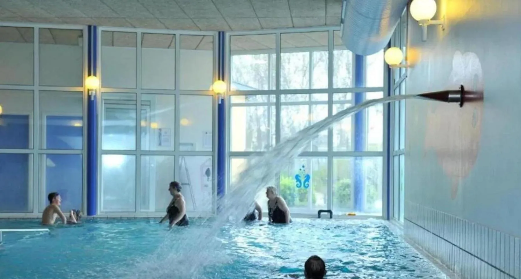 Pool view in Thyregod Kursuscenter