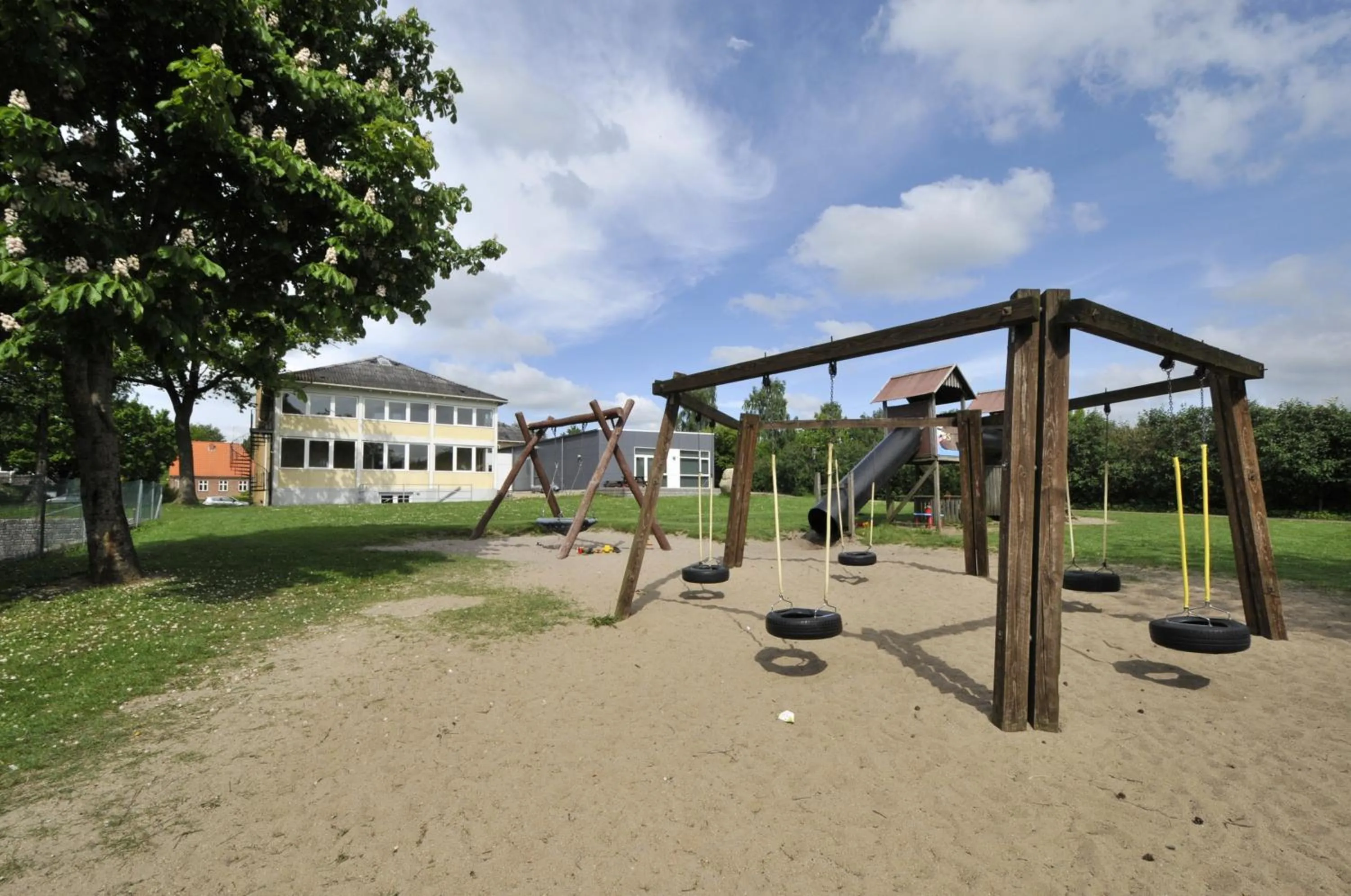 Children play ground in Thyregod Kursuscenter