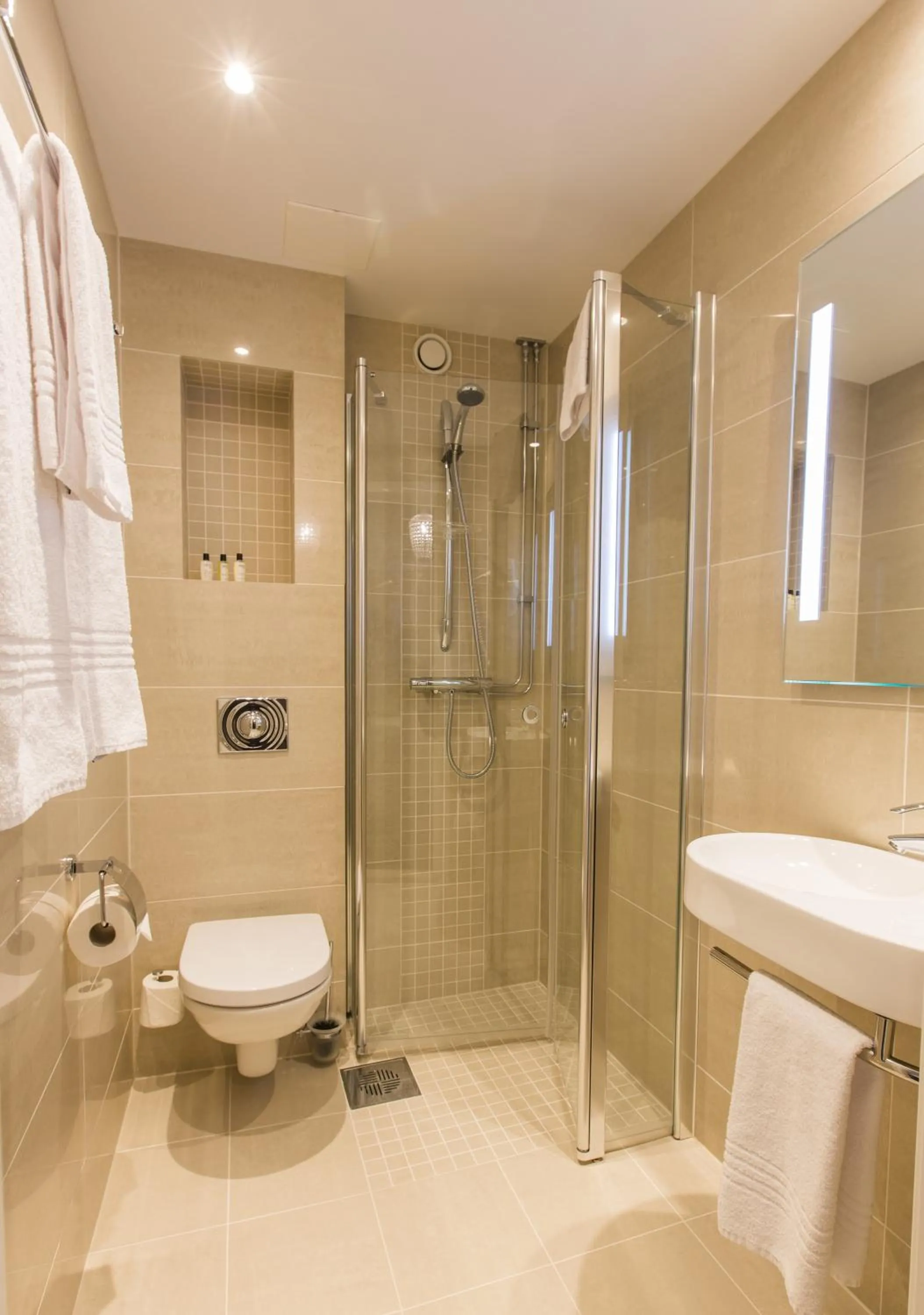 Bathroom in Saga Apartments Oslo