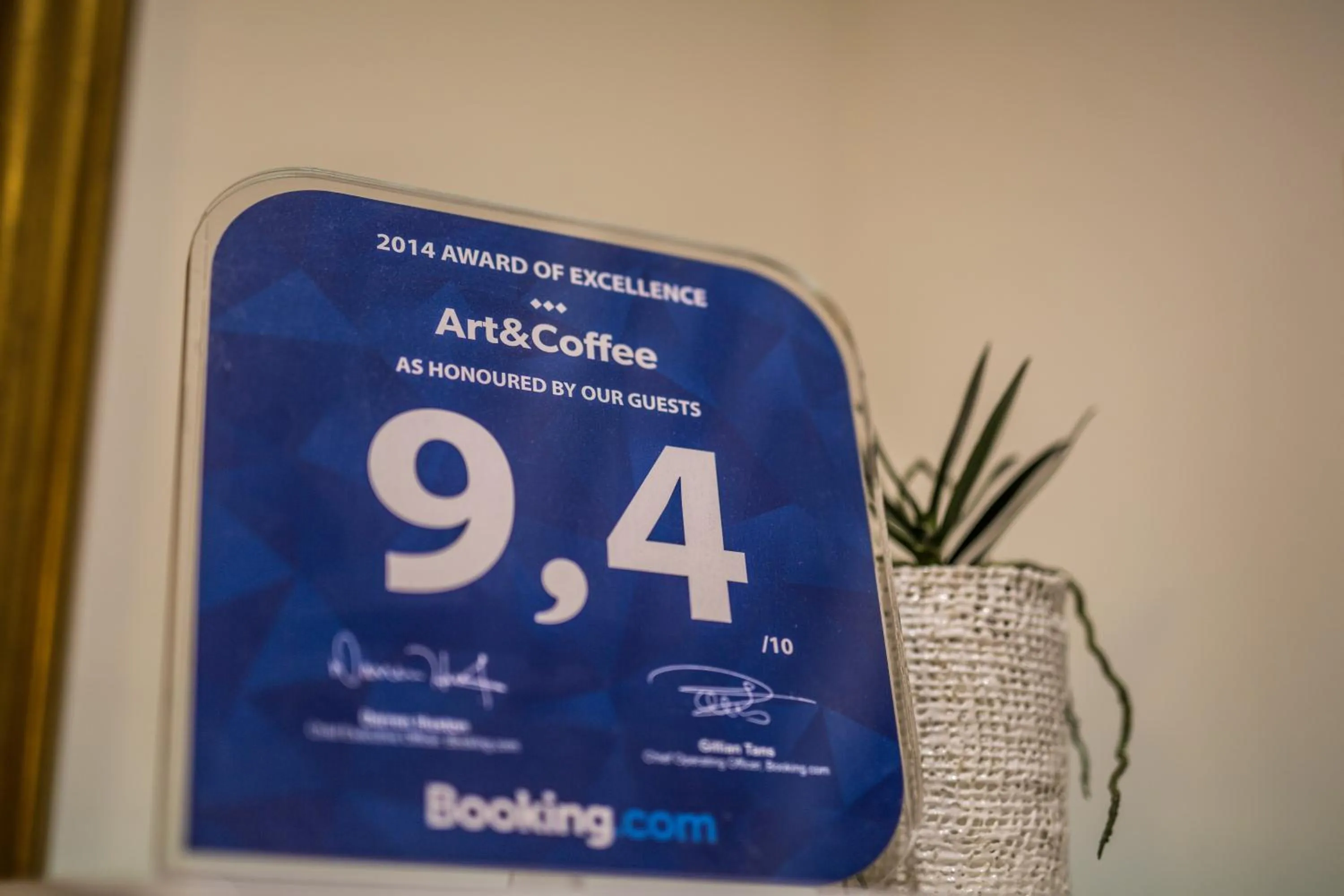 Certificate/Award in Art&Coffee