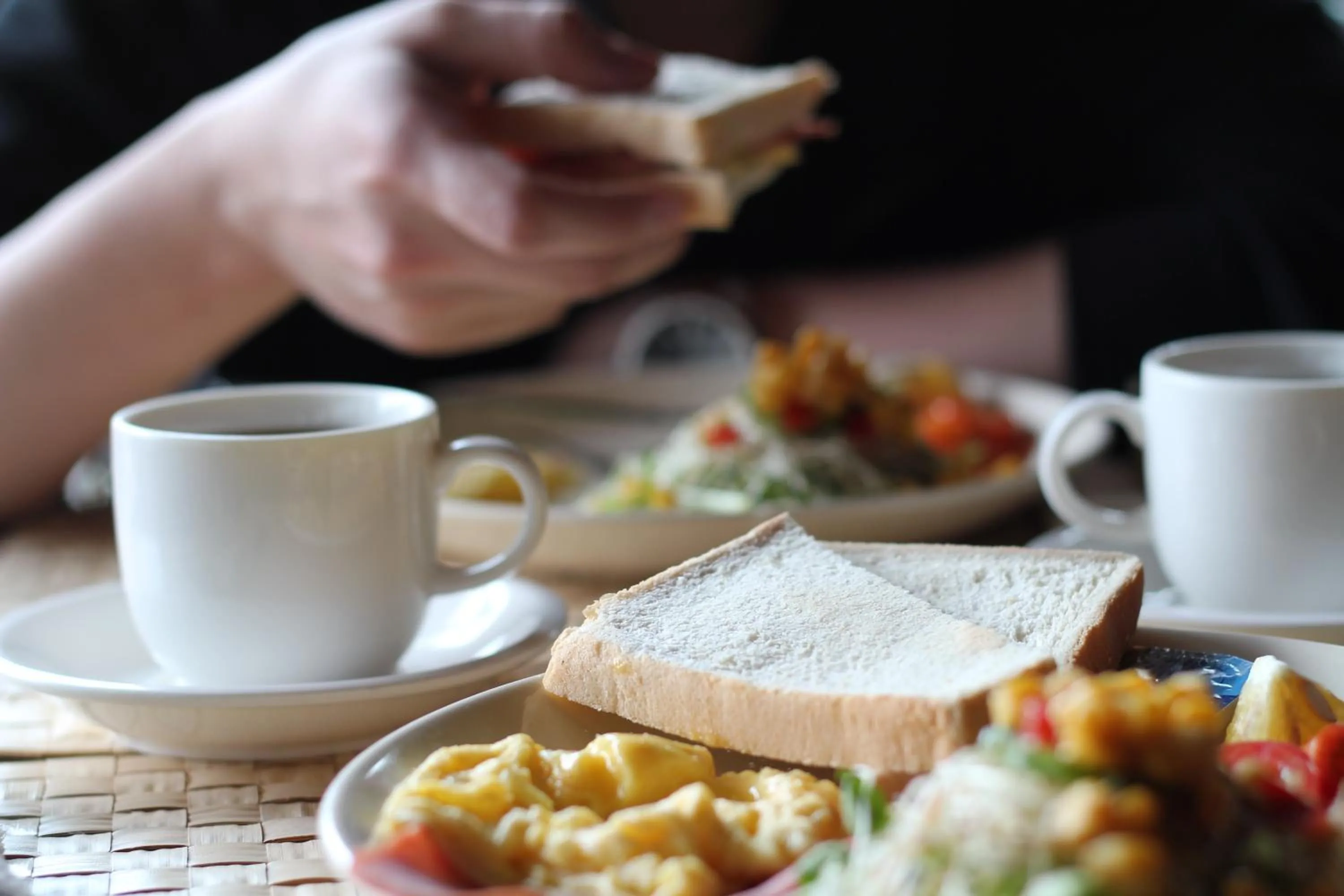 Continental breakfast in The Deer Head Inn