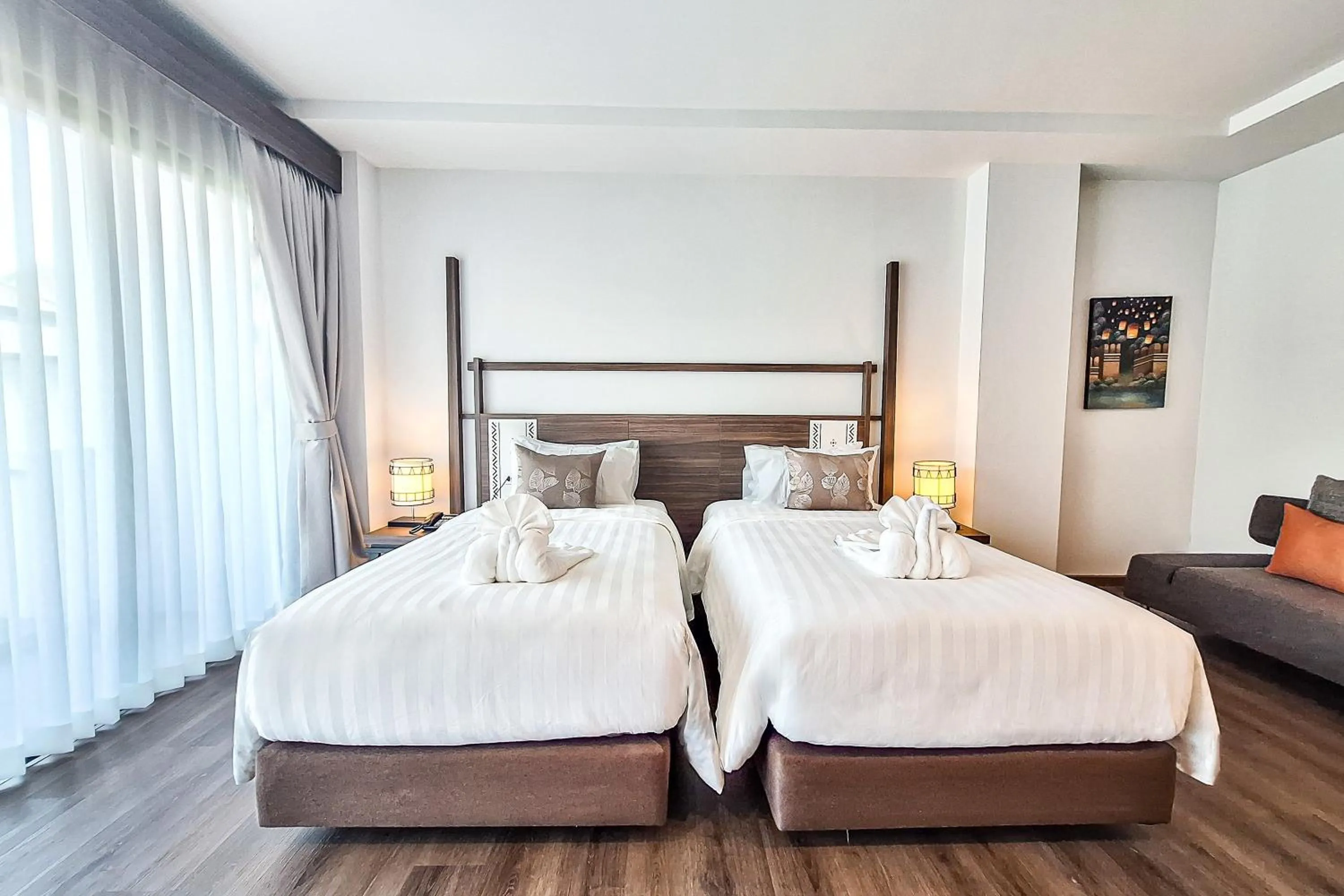 Bedroom, Bed in Na Napa Wellness Spa & Resort