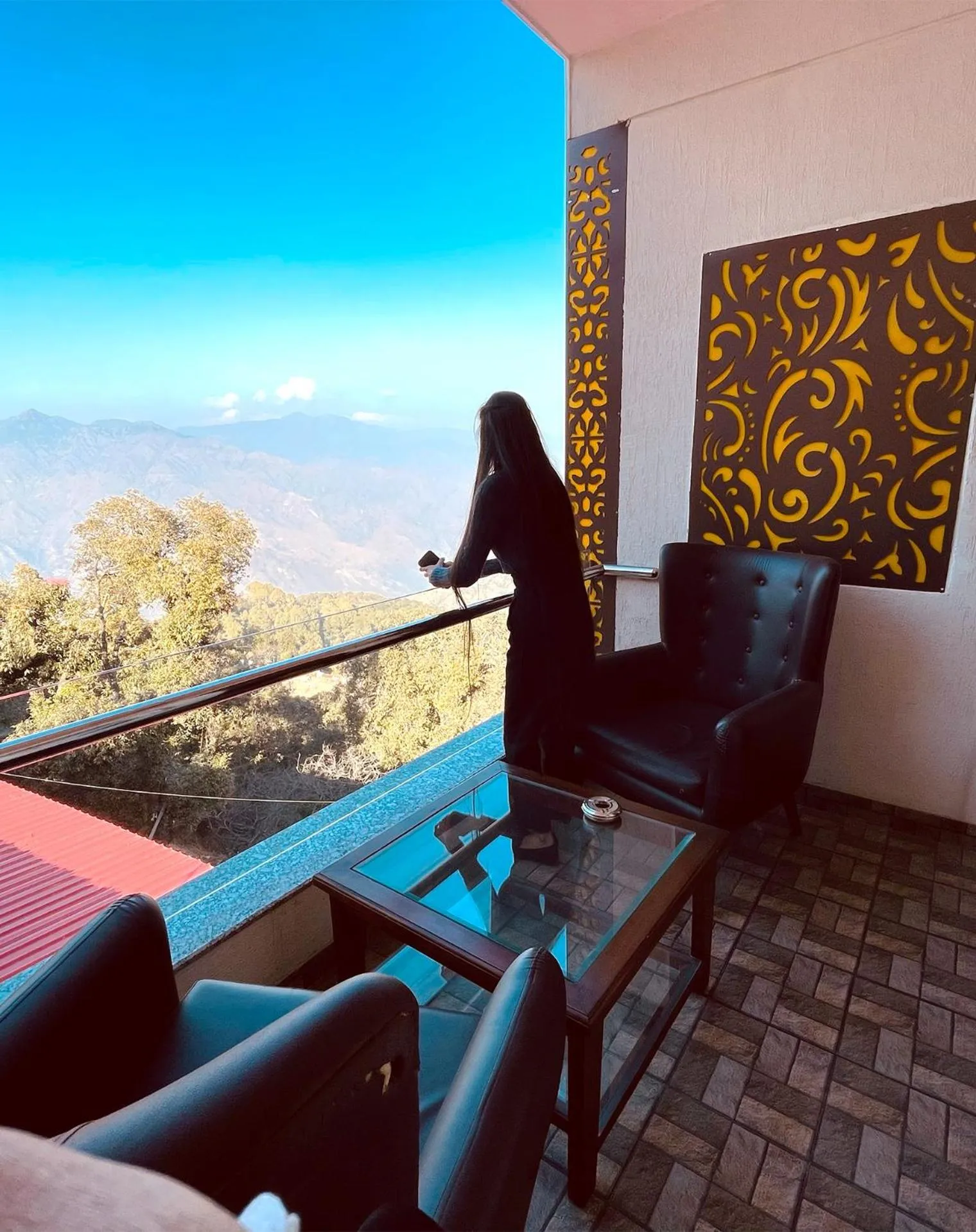 View (from property/room) in Trideus Mountain Club & Resort, Mussoorie