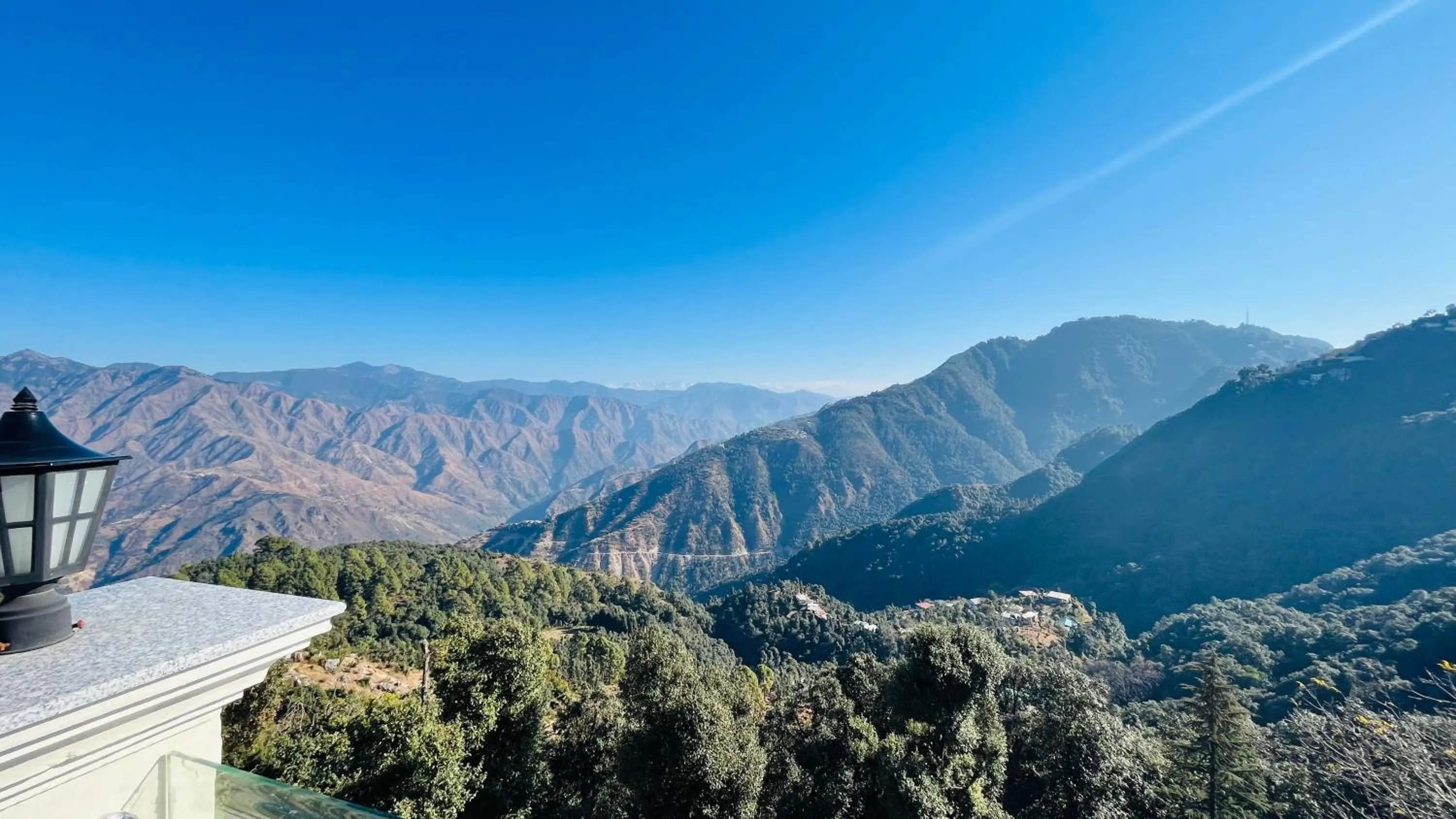 View (from property/room) in Trideus Mountain Club & Resort, Mussoorie
