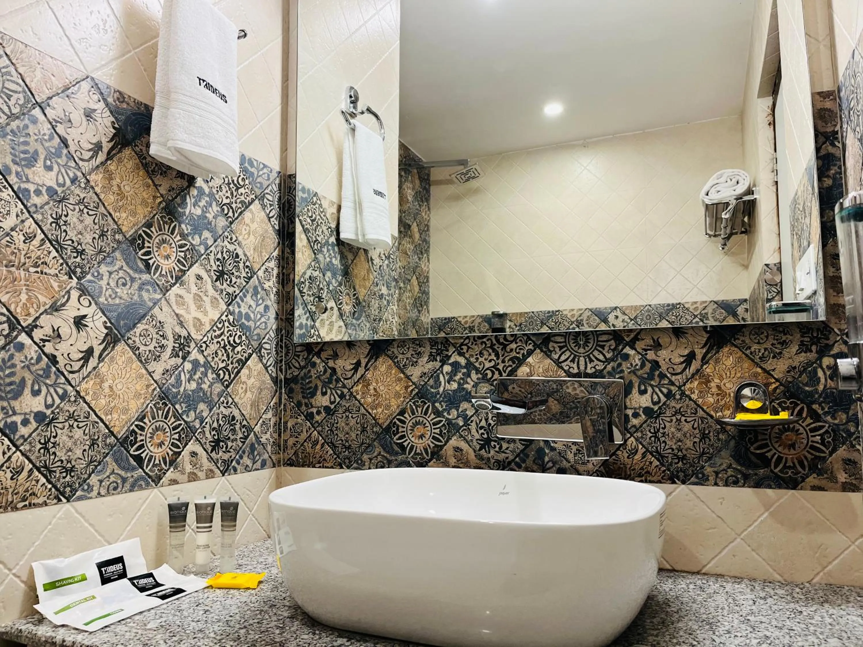 Bathroom in Trideus Mountain Club & Resort, Mussoorie