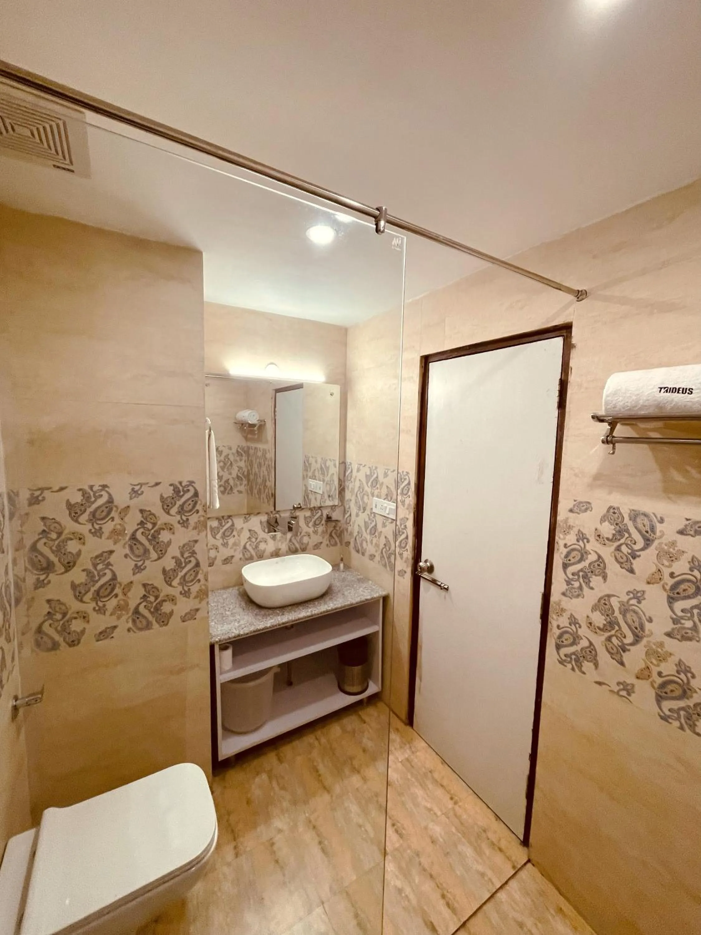 Bathroom in Trideus Mountain Club & Resort, Mussoorie