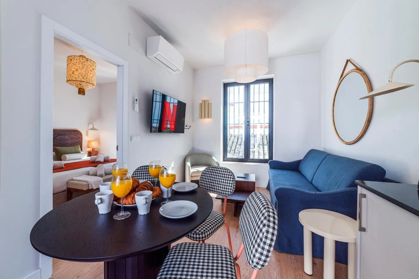 Living room in Slow Suites Salvador