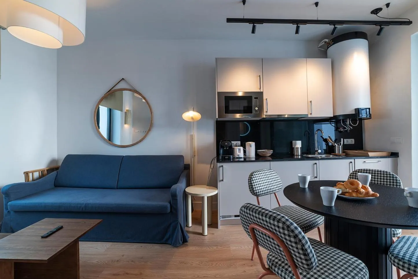 Seating area in Slow Suites Salvador