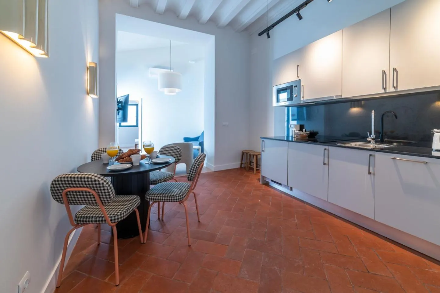 Living room in Slow Suites Salvador