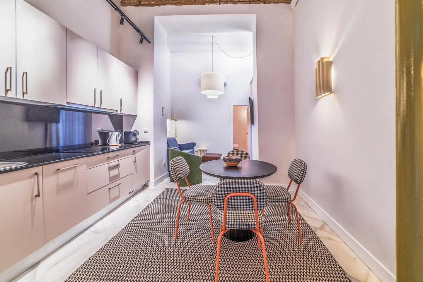 Living room in Slow Suites Salvador