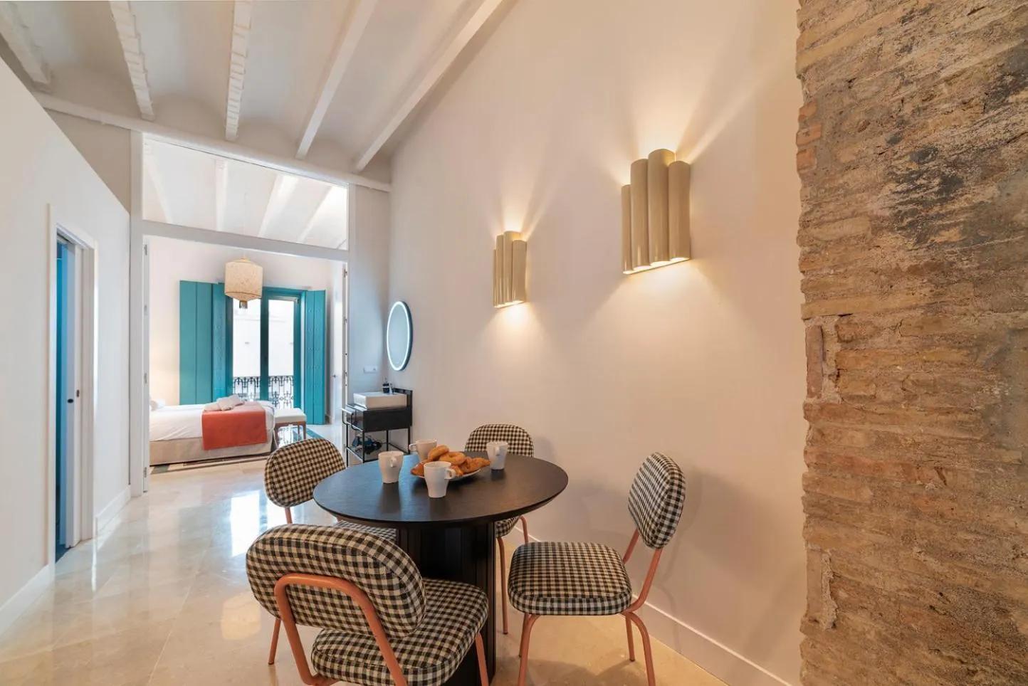 Living room in Slow Suites Salvador