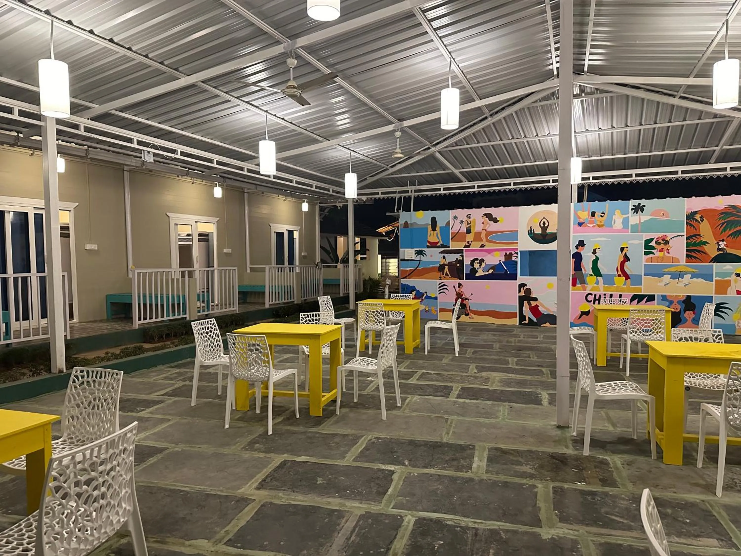 Restaurant/places to eat in Coco Hostel Goa