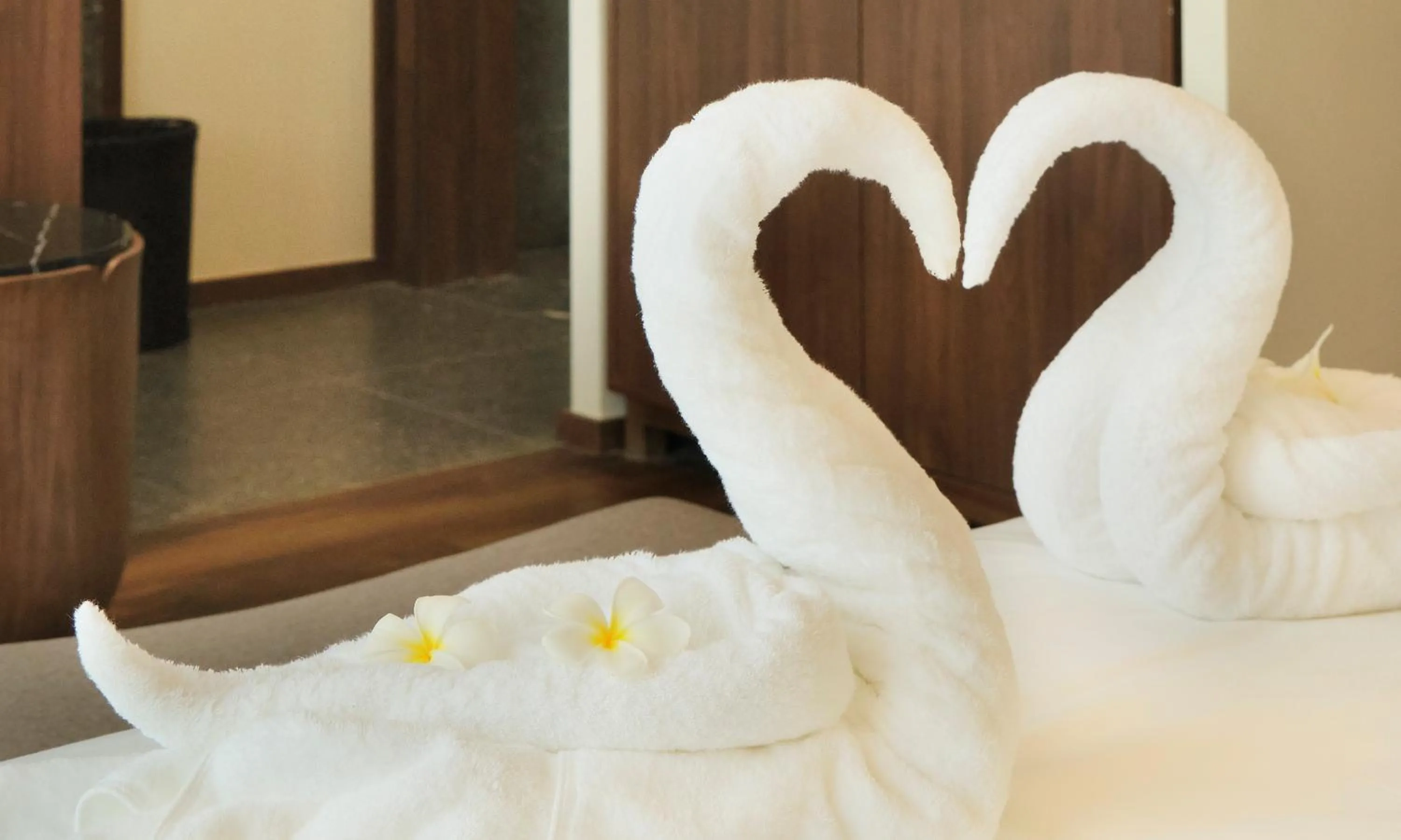 towels, Bed in MonMonBoutique Hotel