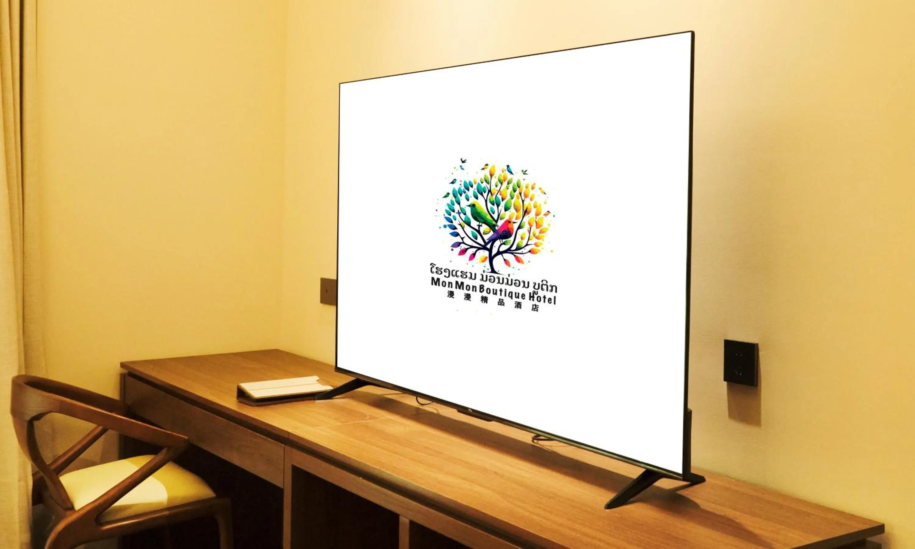 TV and multimedia in MonMonBoutique Hotel