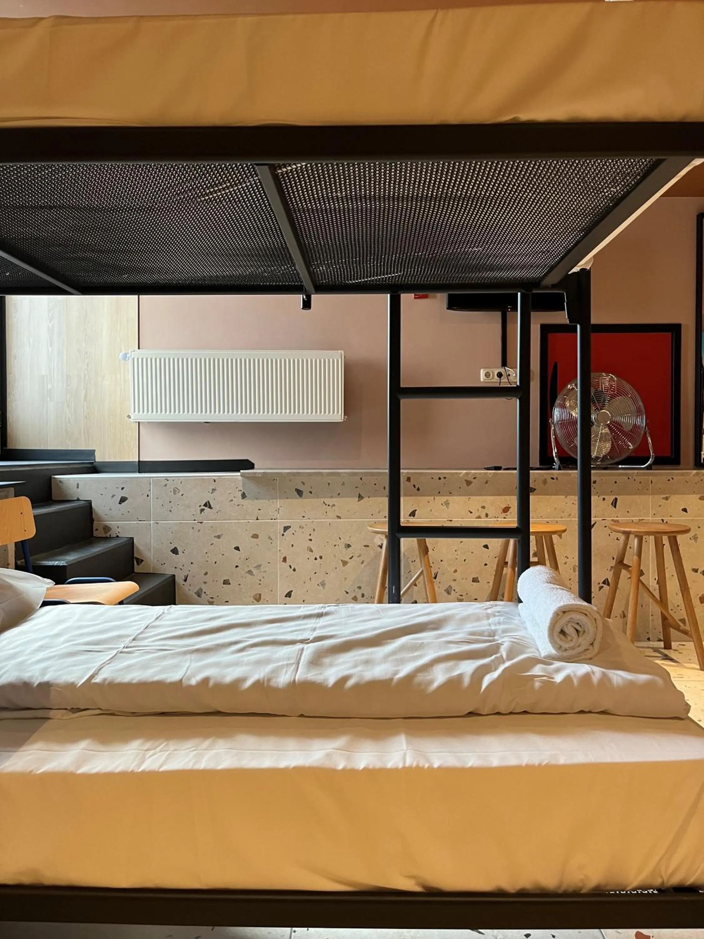 Bedroom, Bed in Heart of Amsterdam Hostel