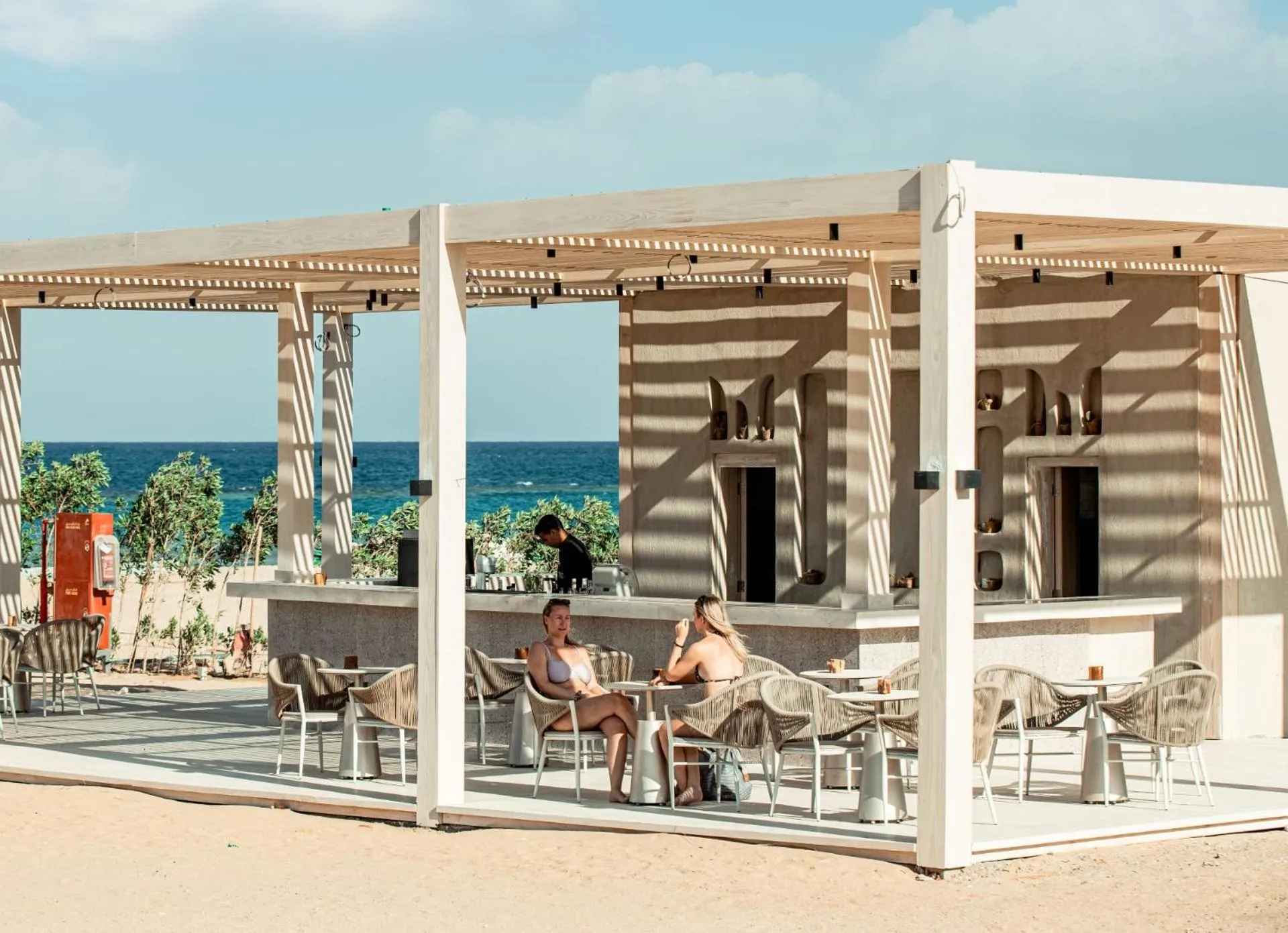 Lounge or bar in Sunrise Anjum Resort