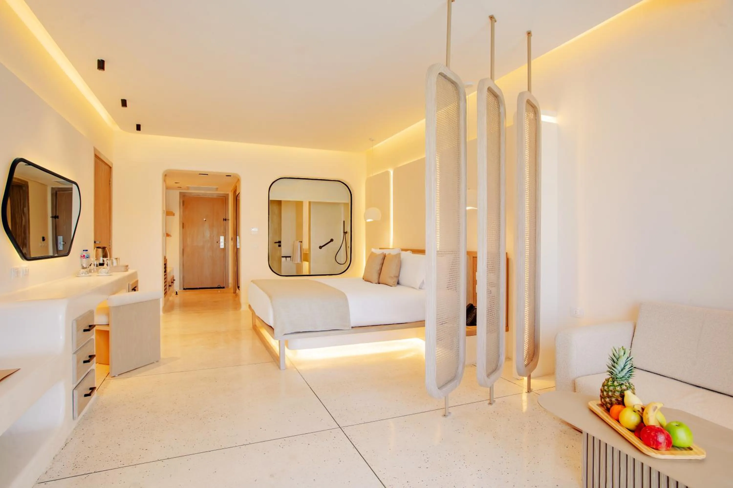 Bed in Sunrise Anjum Resort