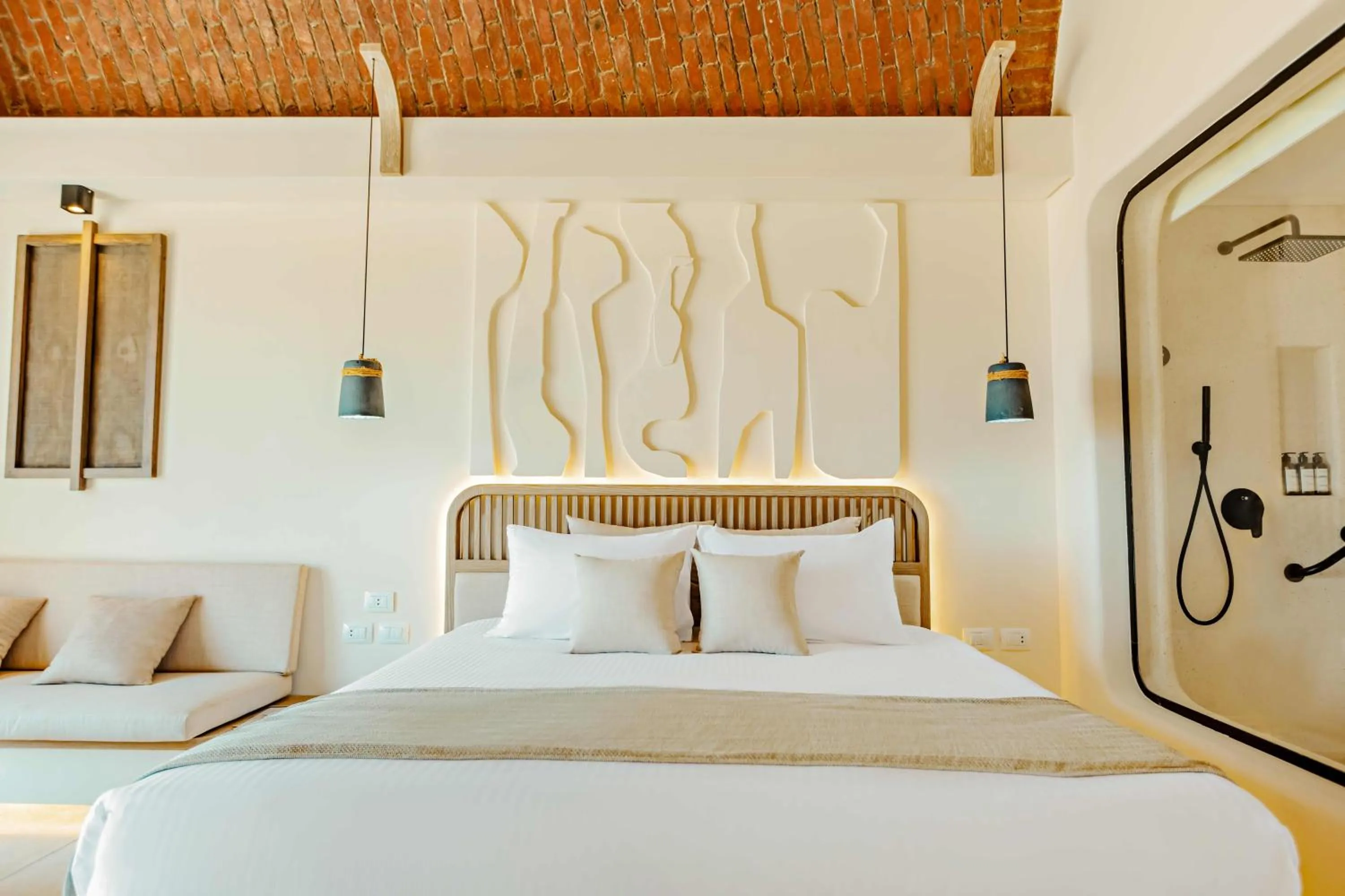 Bed in Sunrise Anjum Resort