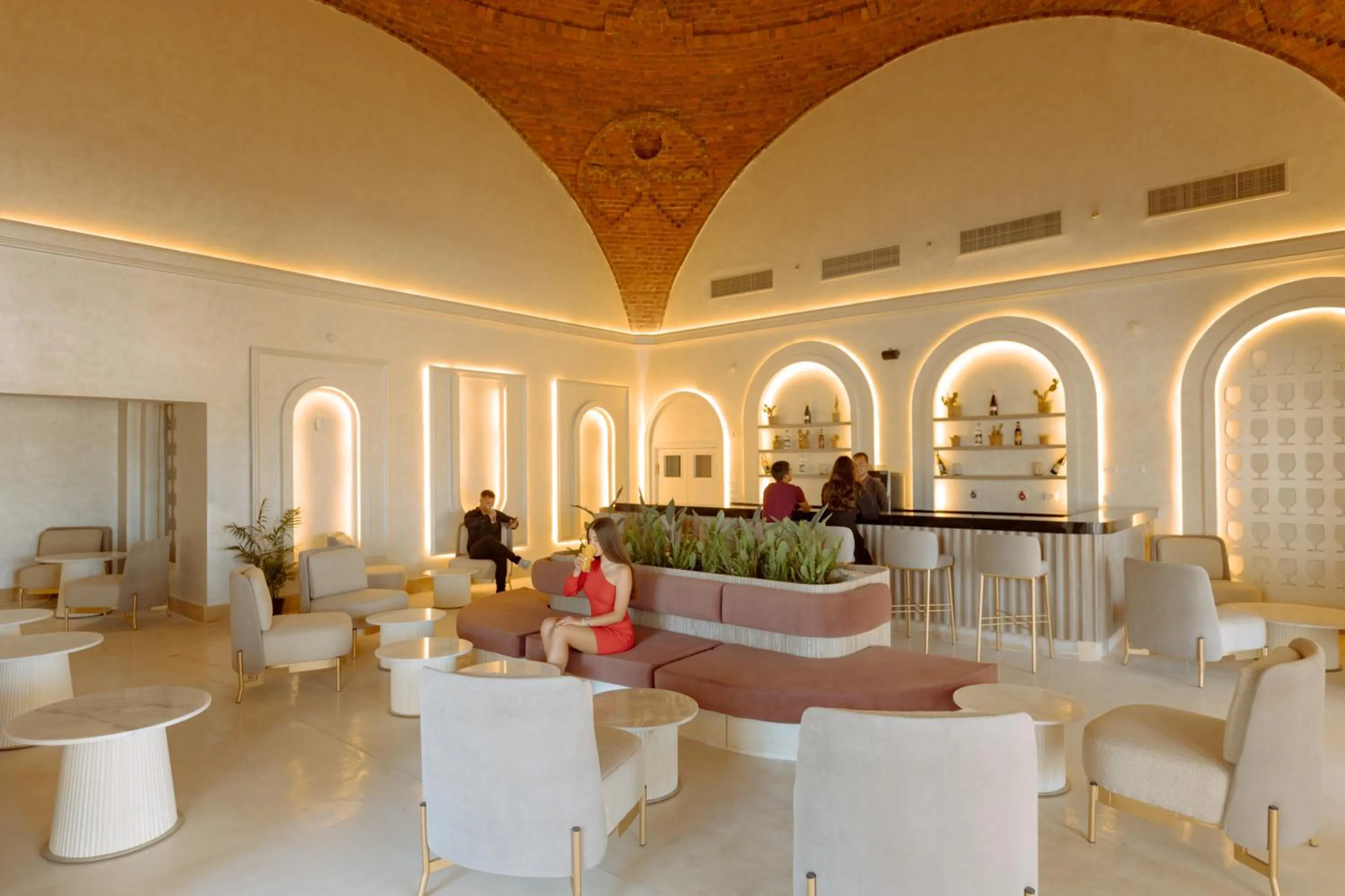 People in Sunrise Anjum Resort