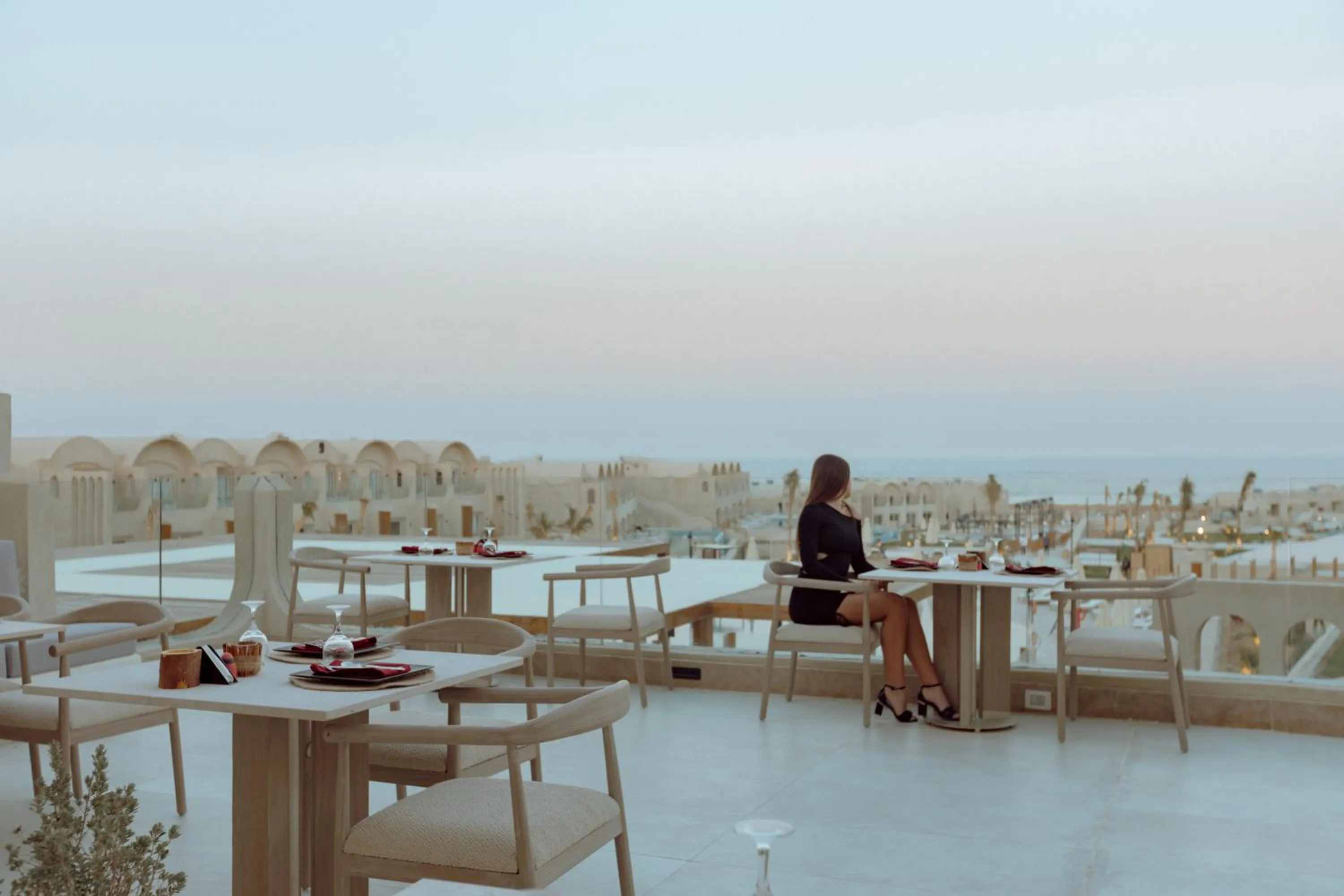 Restaurant/places to eat in Sunrise Anjum Resort