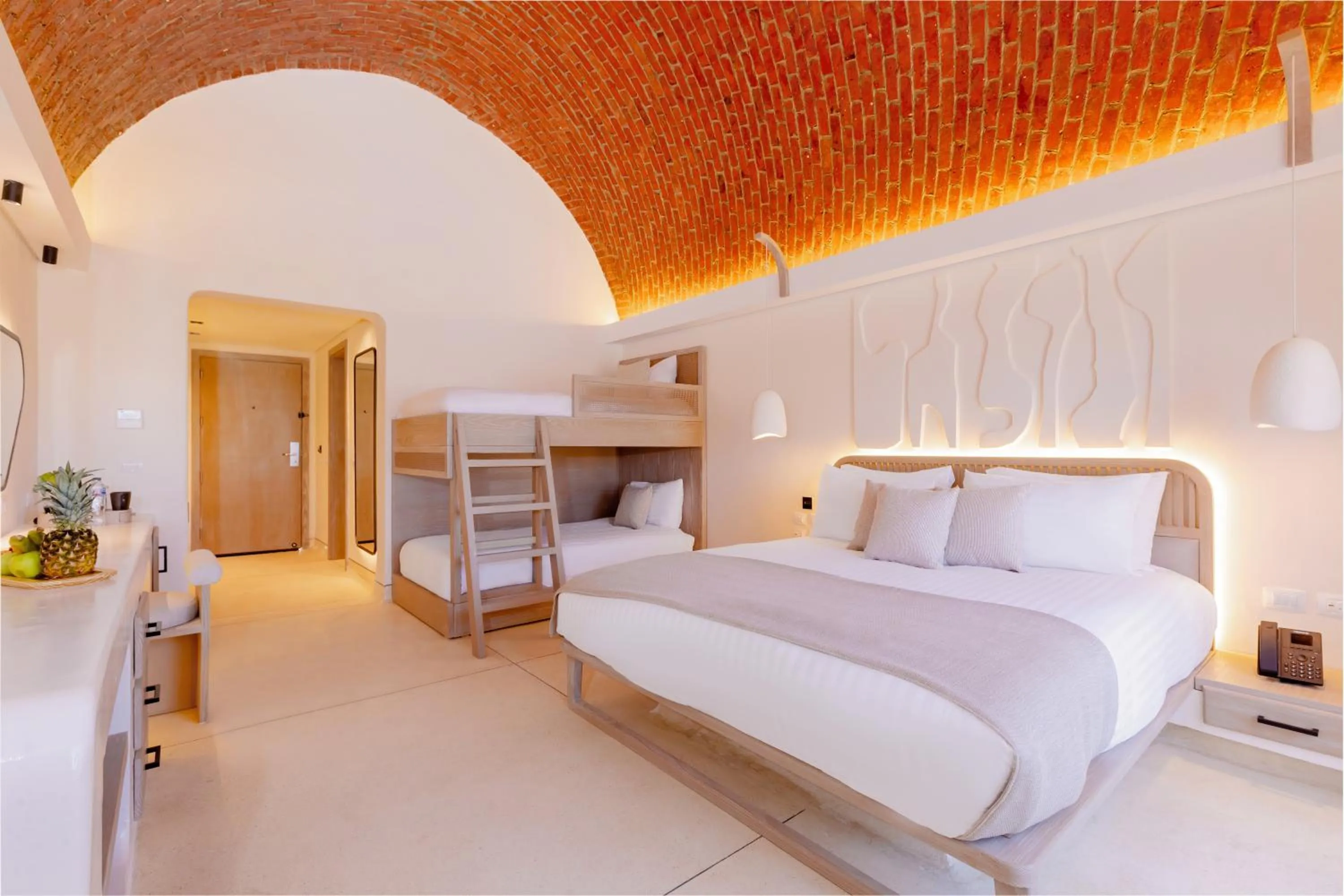 Bed in Sunrise Anjum Resort