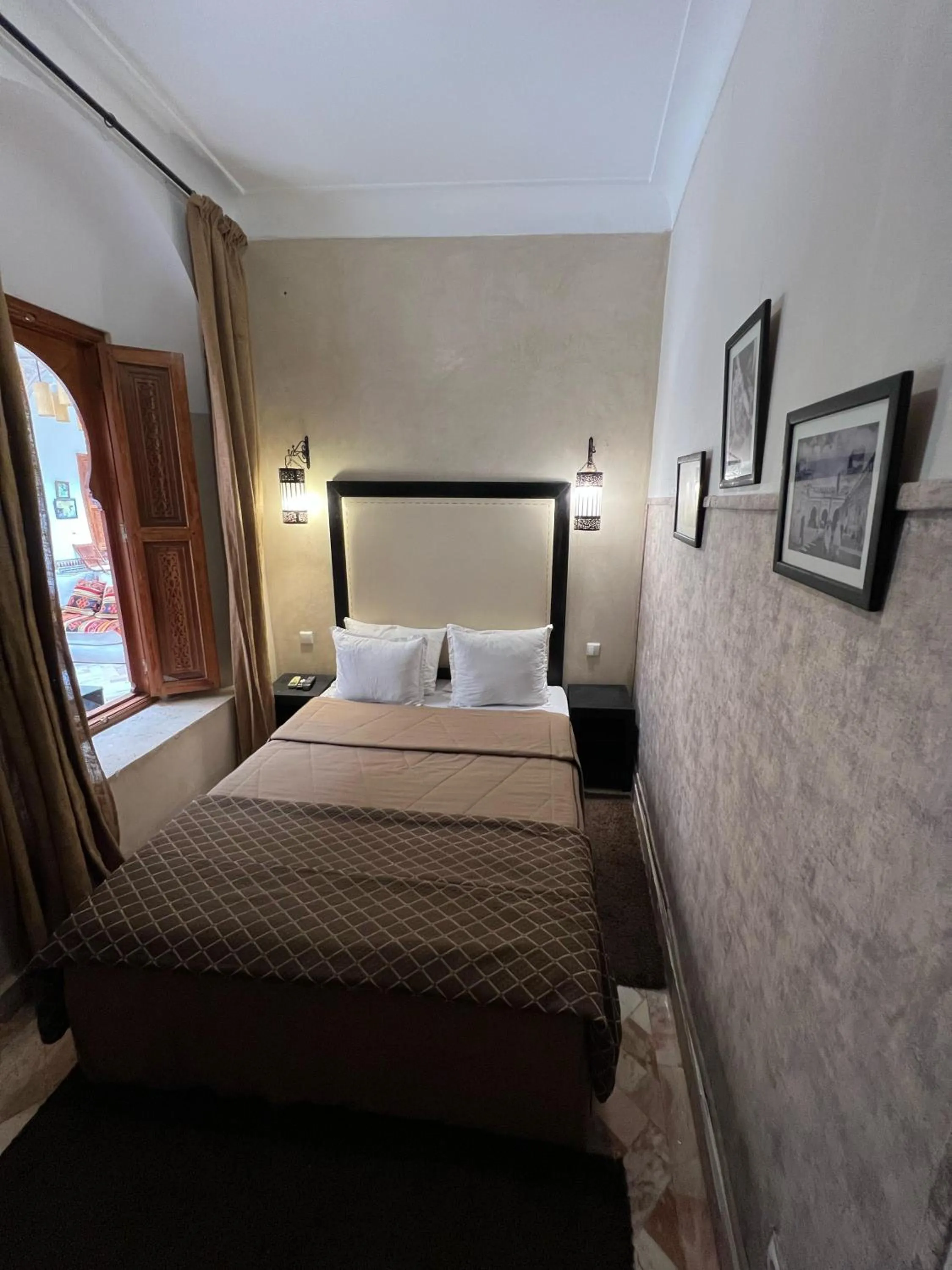 Bed in Riad Radia