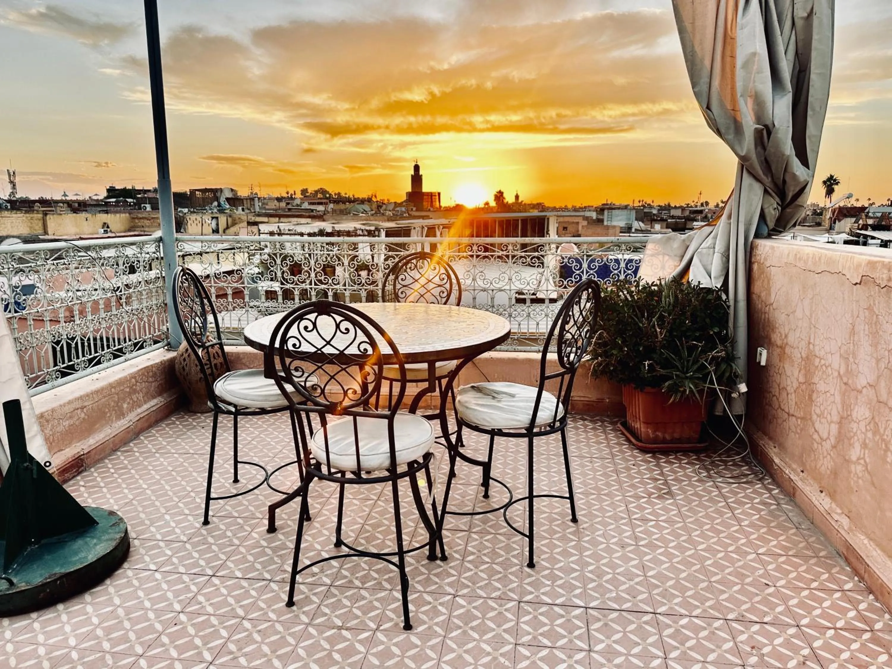 Natural landscape in Riad Radia