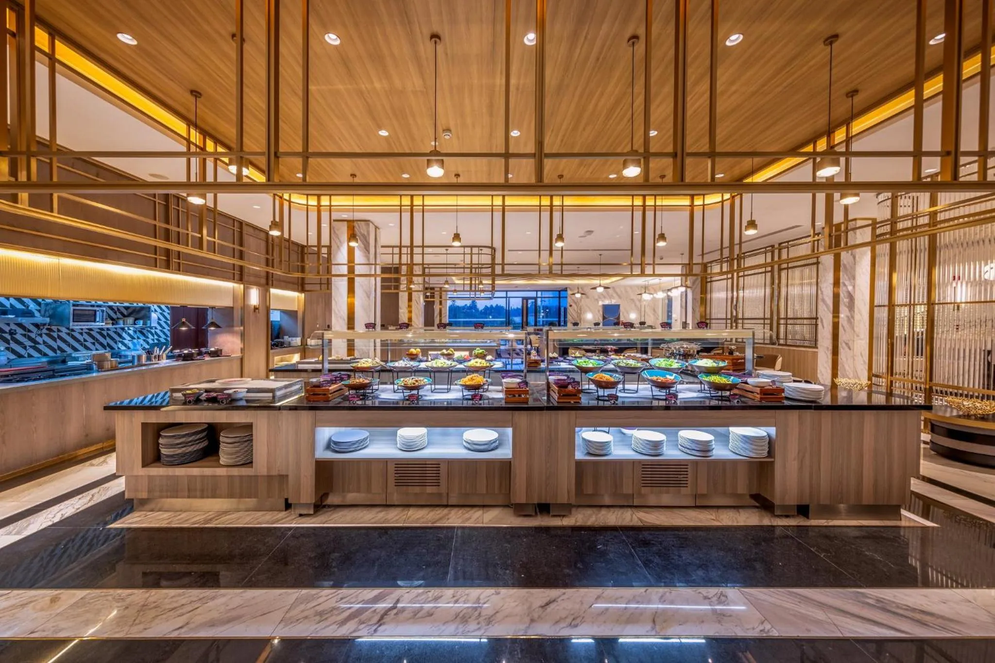 Buffet breakfast in Glee Nairobi, a Preferred LVX Hotel