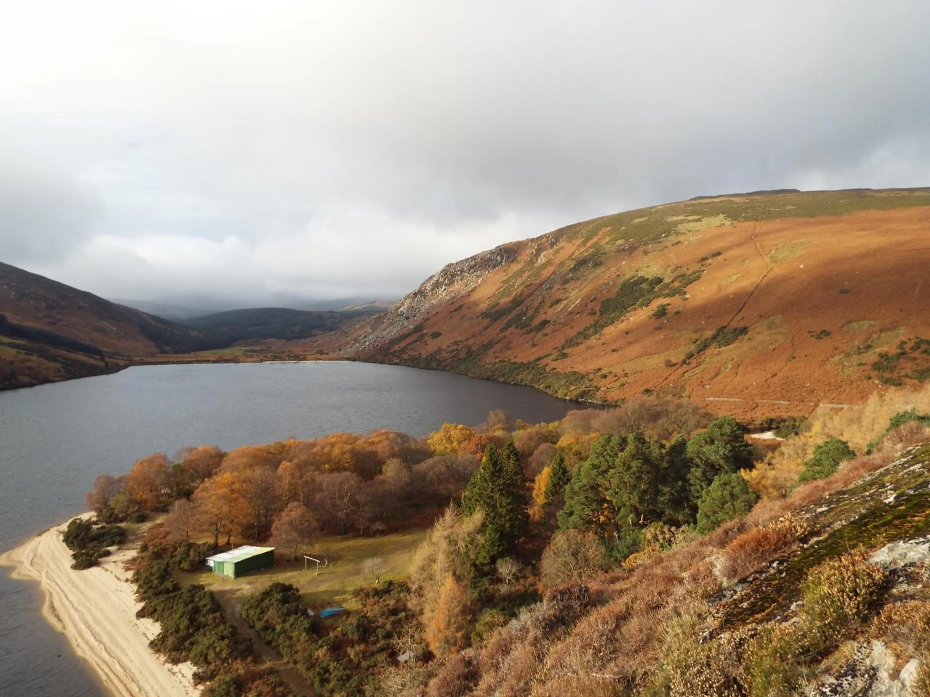 Natural landscape in Lough Dan House
