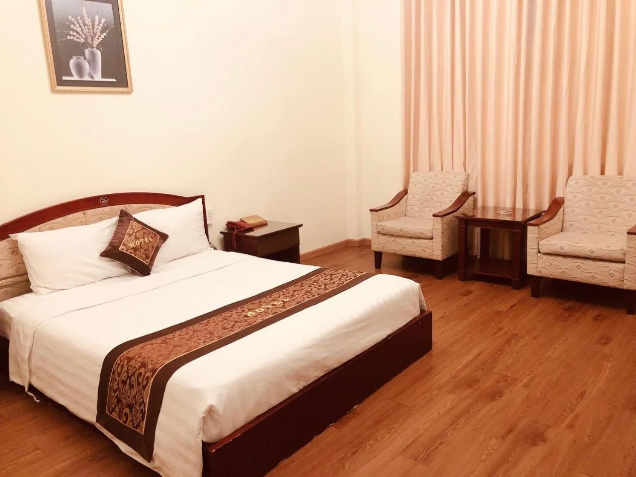 Bed in Ngọc Lan Hotel