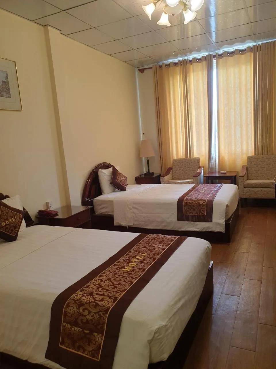 Bed in Ngọc Lan Hotel